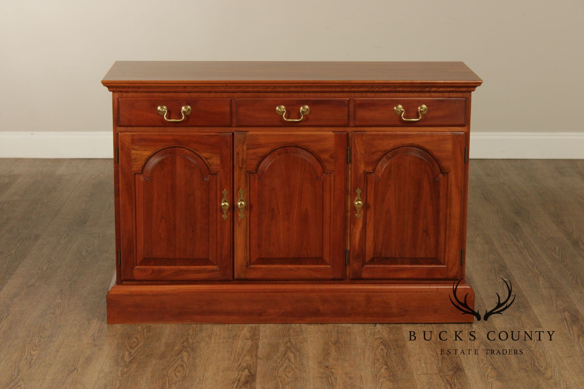 Stickley Traditional Cherry Server Cabinet