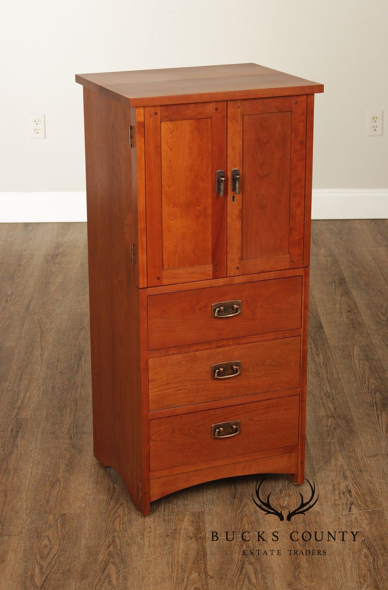 Stickley Mission Collection Cherry Jewelry Chest