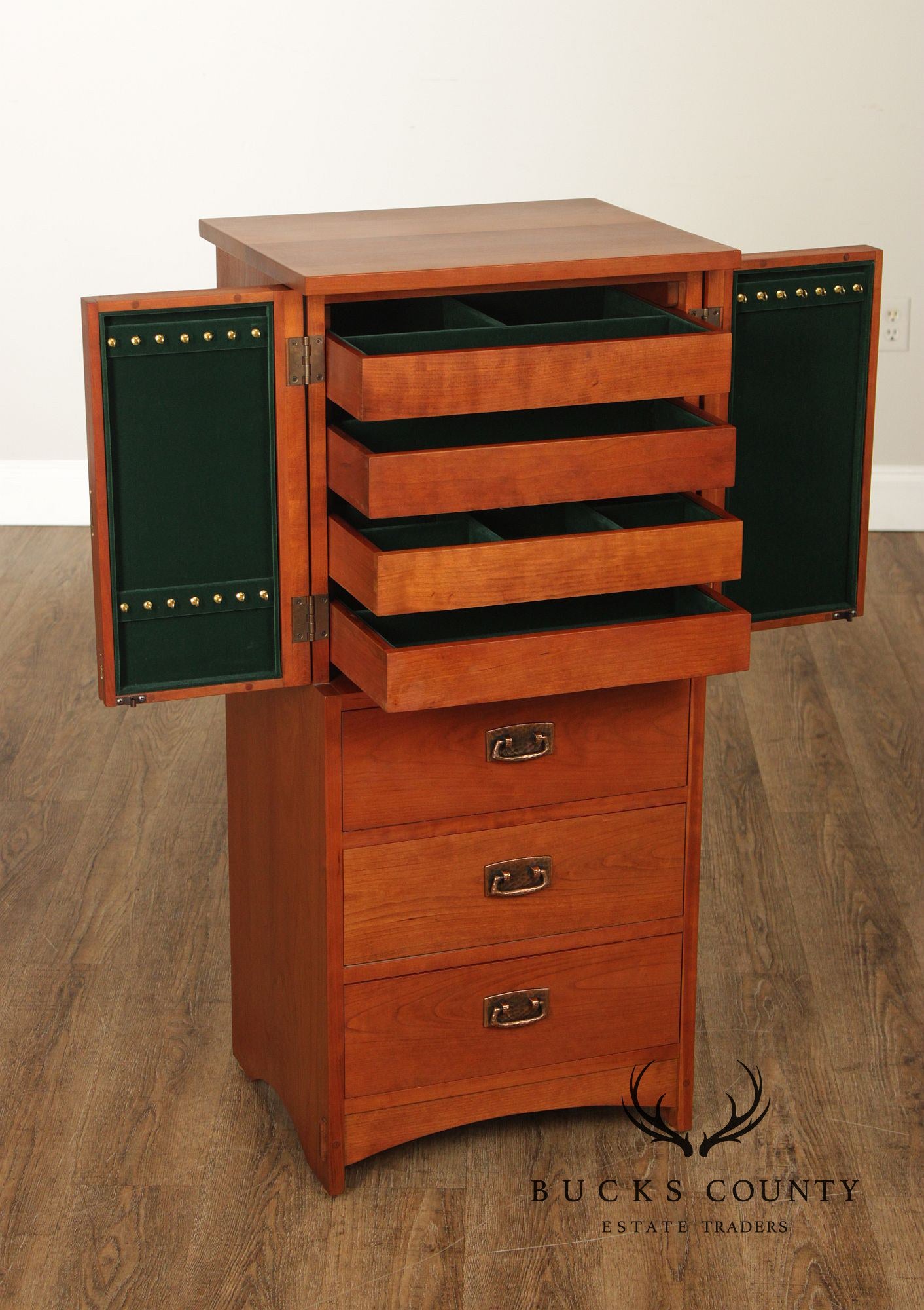 Stickley Mission Collection Cherry Jewelry Chest
