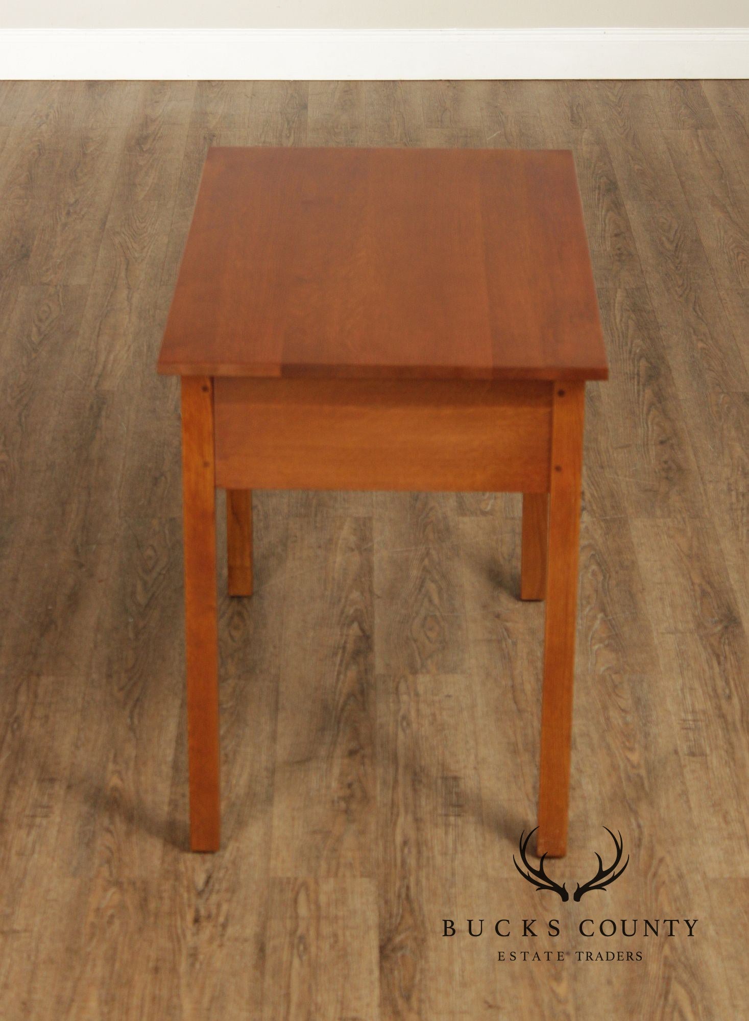 Stickley Mission Collection Oak Two Drawer Writing Desk