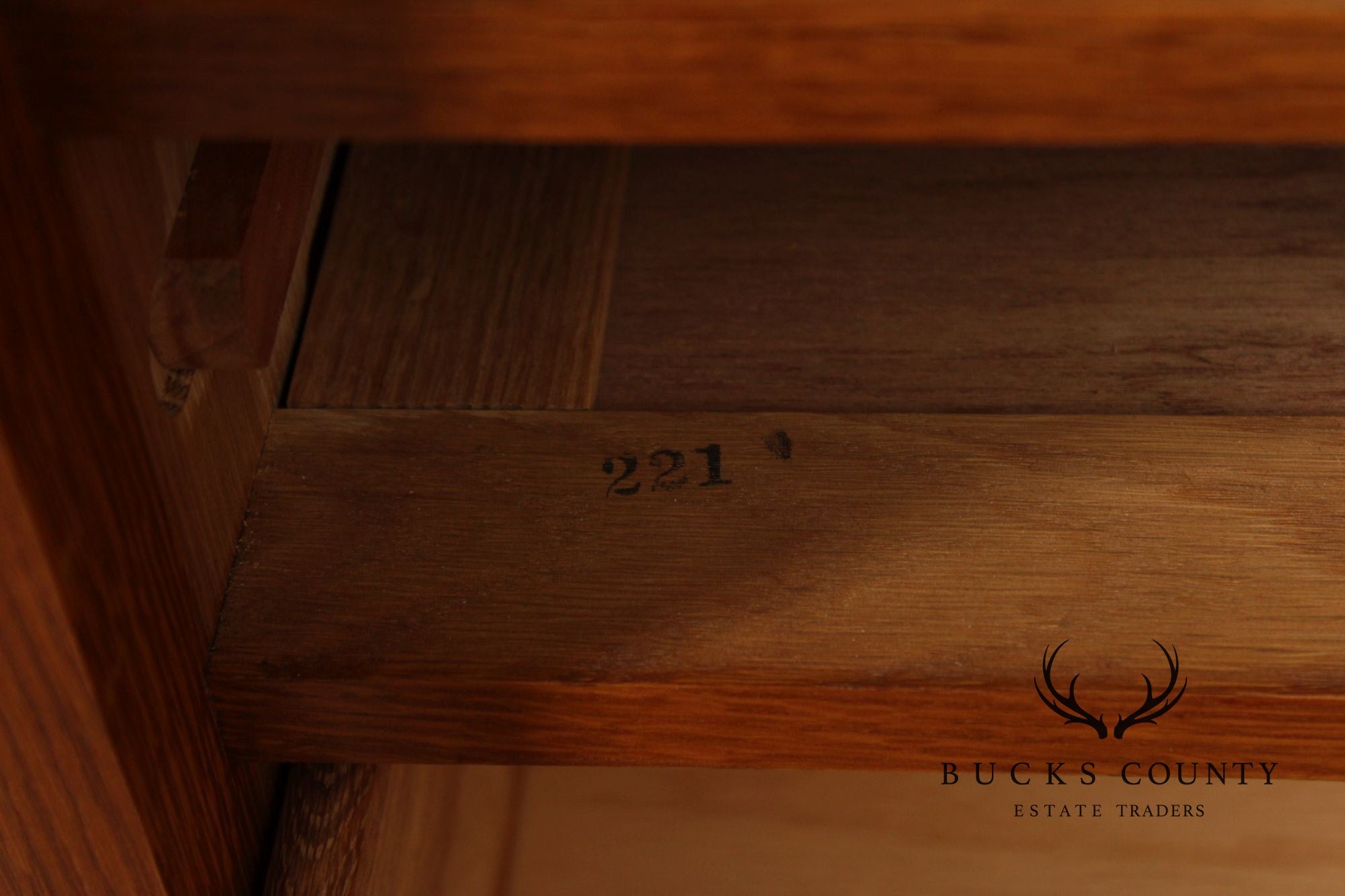 Stickley Mission Collection Oak Fall Front Desk