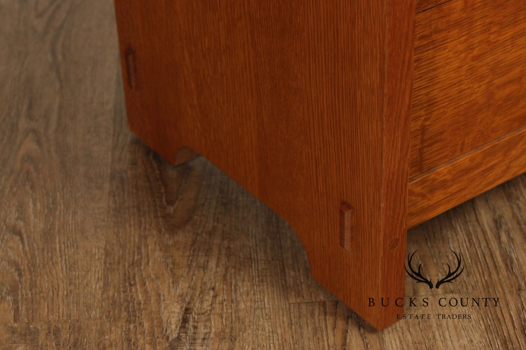 Stickley Mission Collection Oak Fall Front Desk