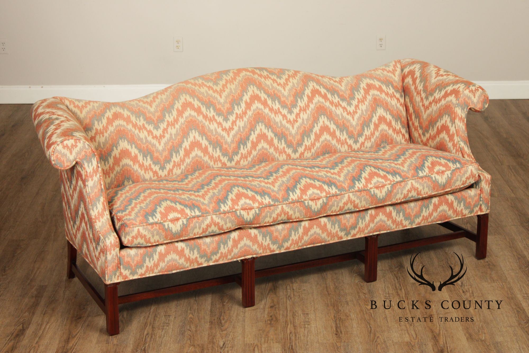 Southwood Chippendale Style Mahogany Sofa