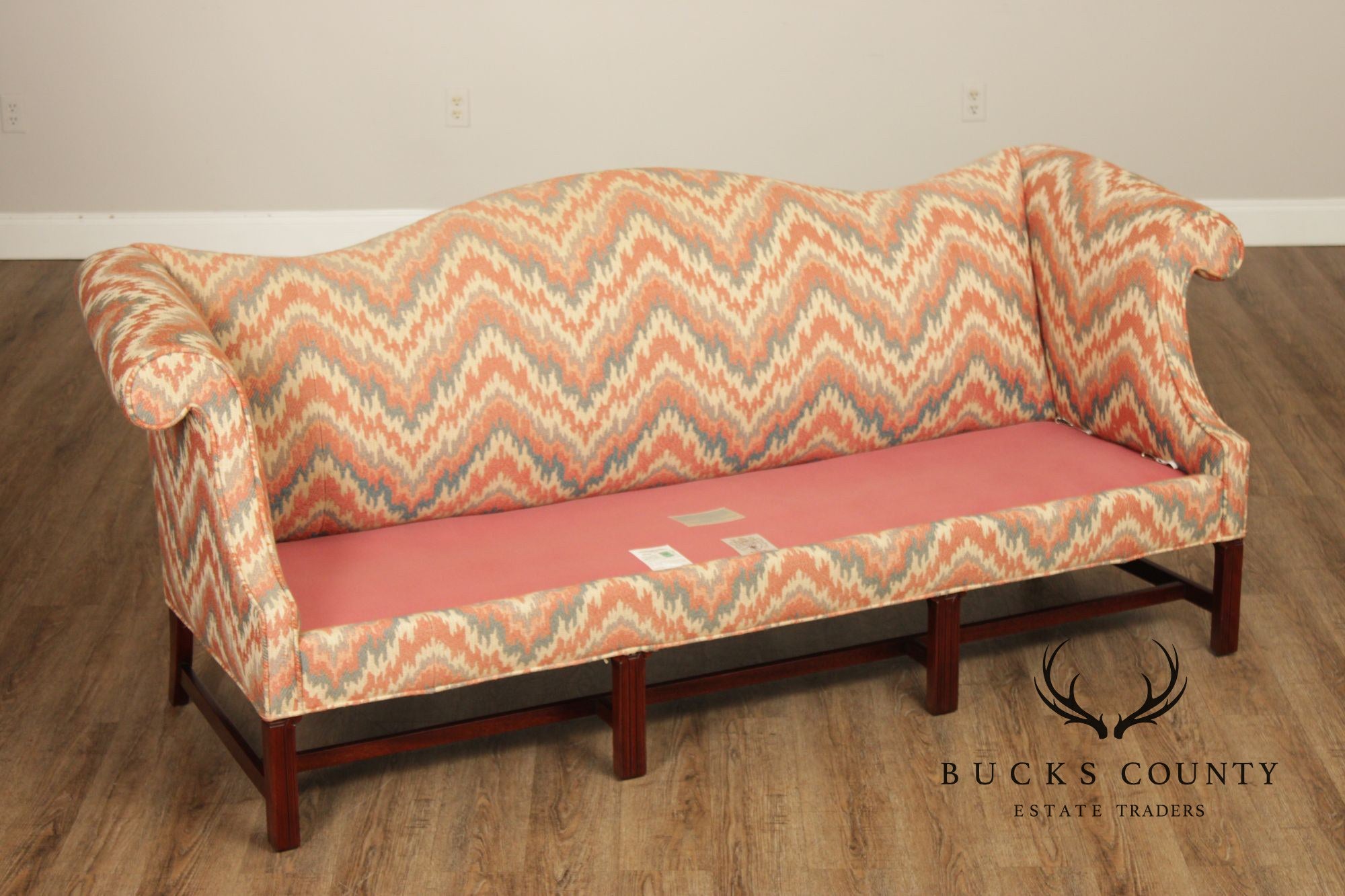Southwood Chippendale Style Mahogany Sofa
