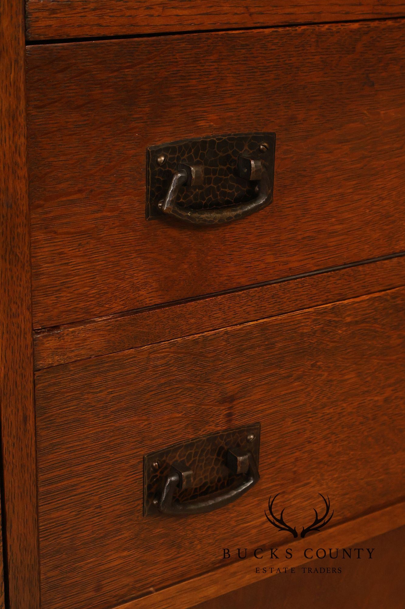 Antique L. & J.G. Stickley No. 735 Mission Oak Sideboard