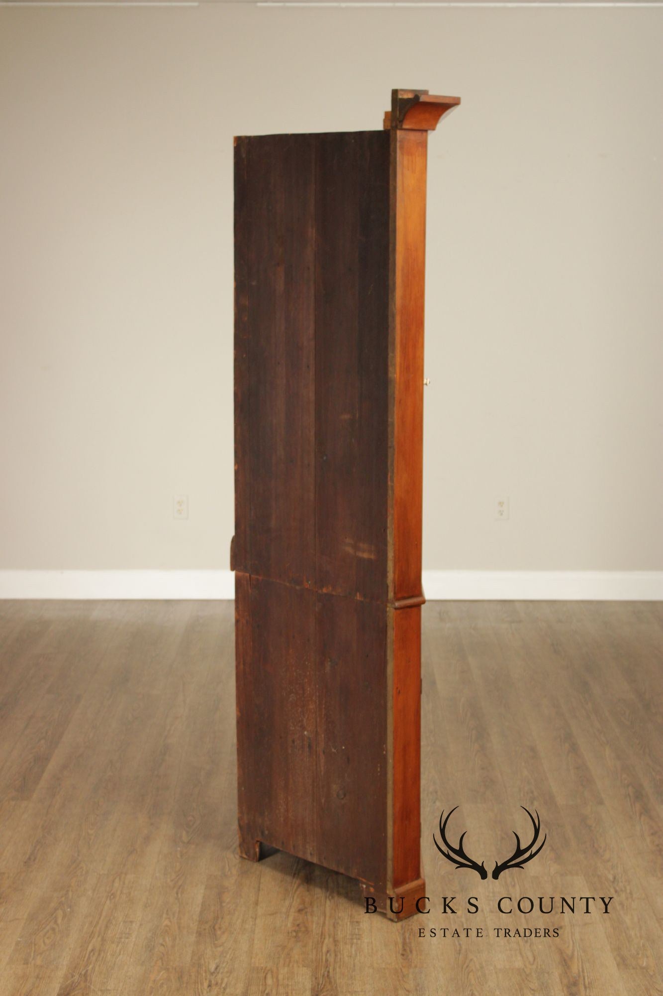 Antique American Pine Corner Cabinet