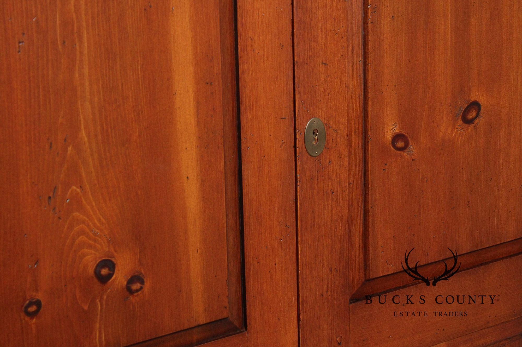 Country Classics William Draper Pine Armoire Cabinet