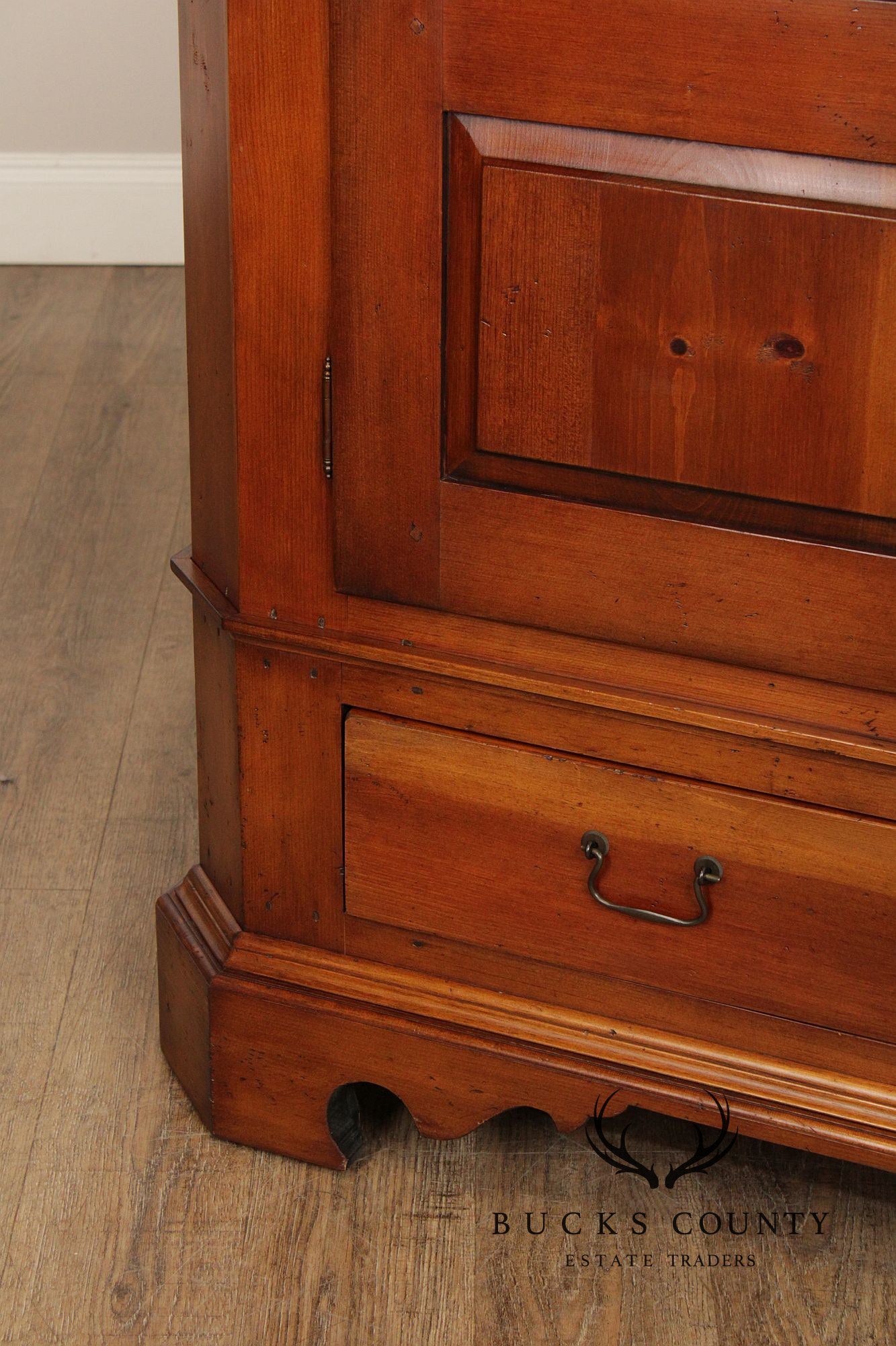 Country Classics William Draper Pine Armoire Cabinet