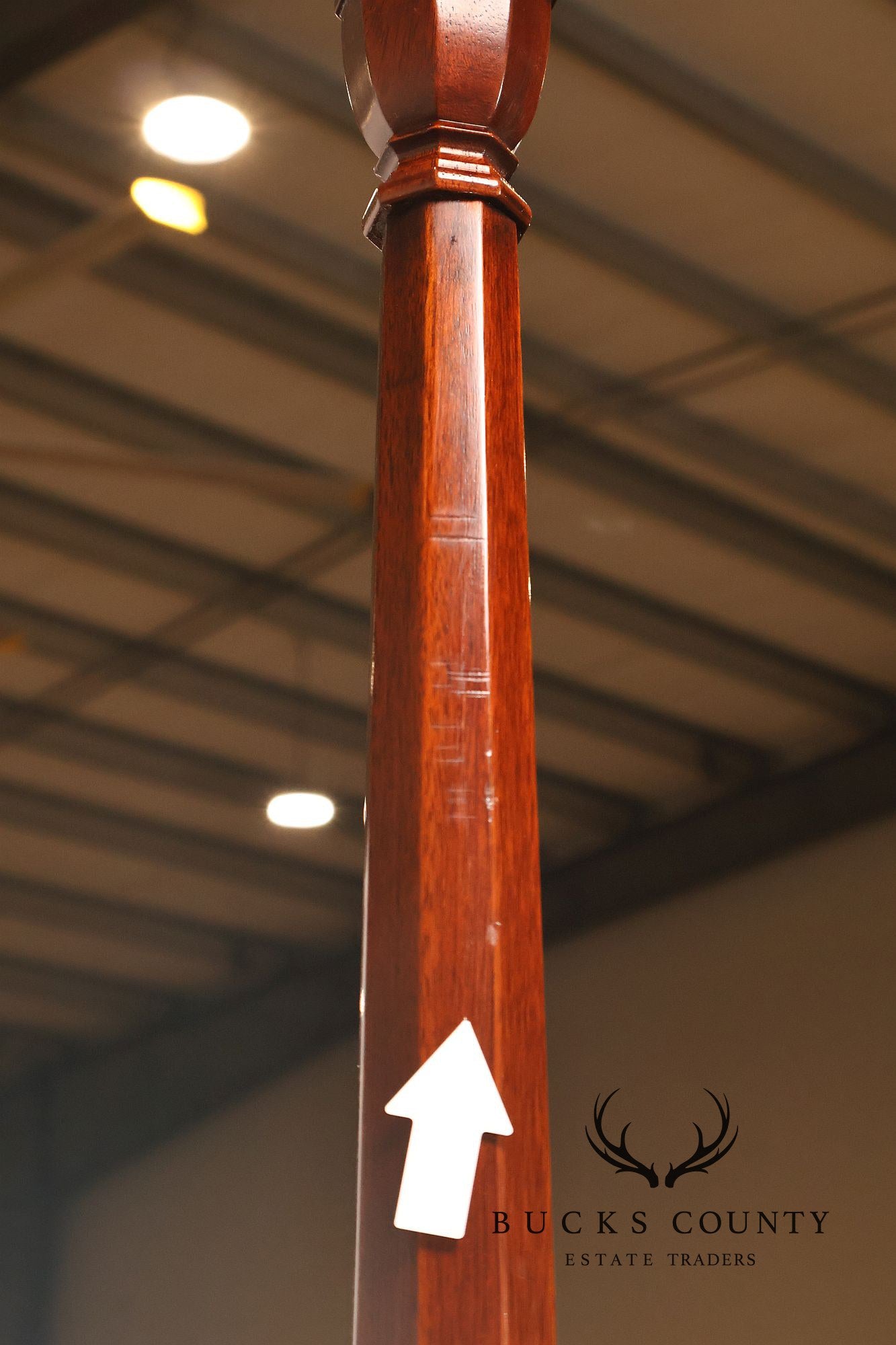 Henkel Harris Solid Mahogany King Size Poster Bed