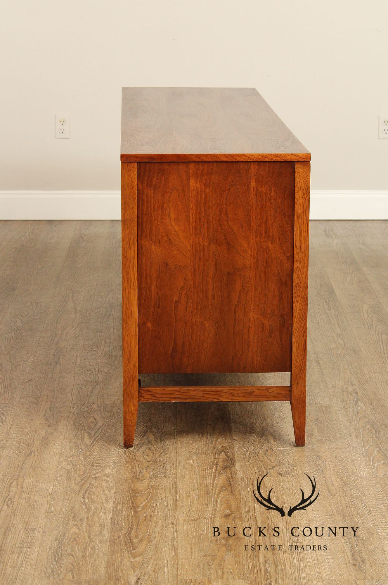 Broyhill Brasilia Mid Century Modern Walnut Sideboard