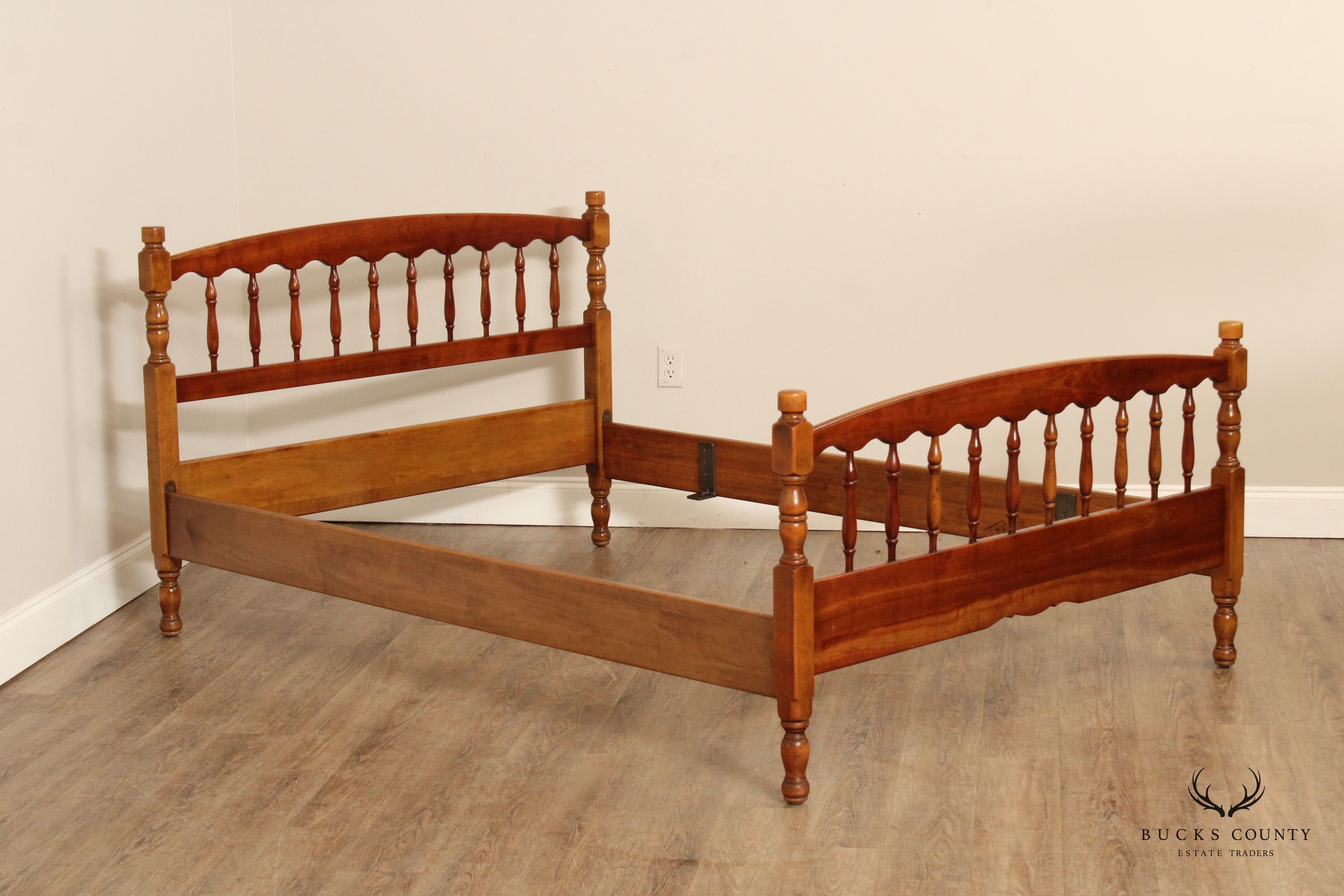 Stickley Cherry Valley Full Size Spindle Bed