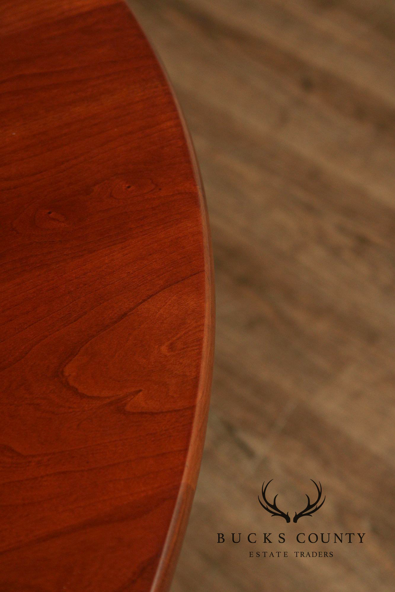 Stickley Traditional Cherry Round Top Breakfast Table