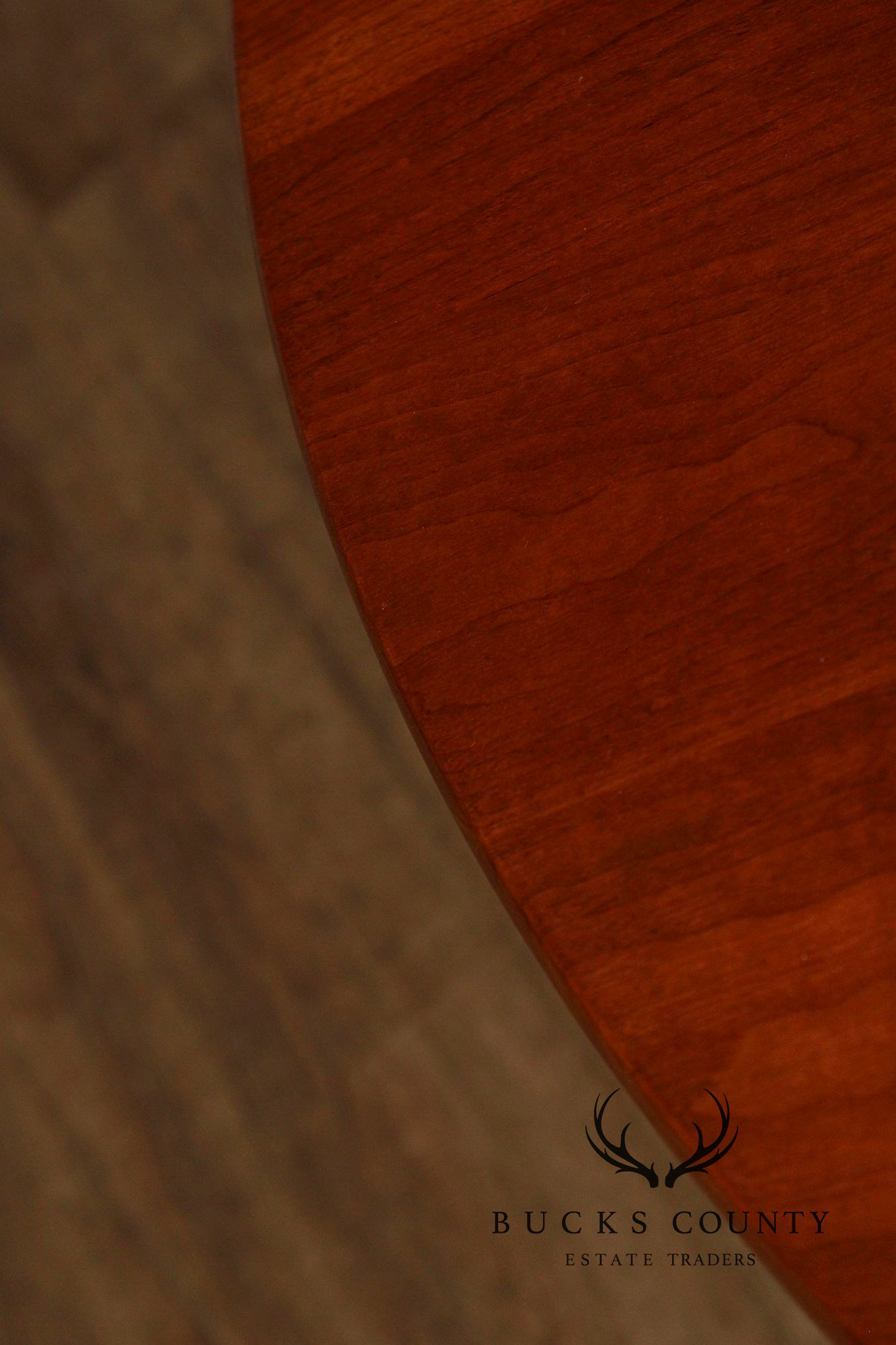 Stickley Traditional Cherry Round Top Breakfast Table