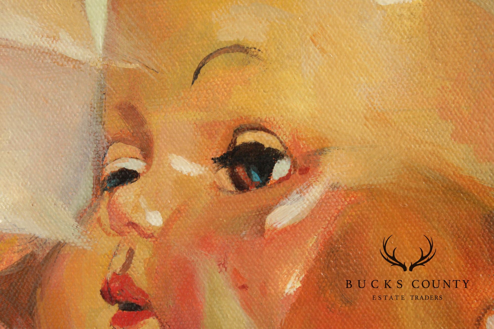 Shawn Barber Oil Painting, 'Multiple Skull Heads'