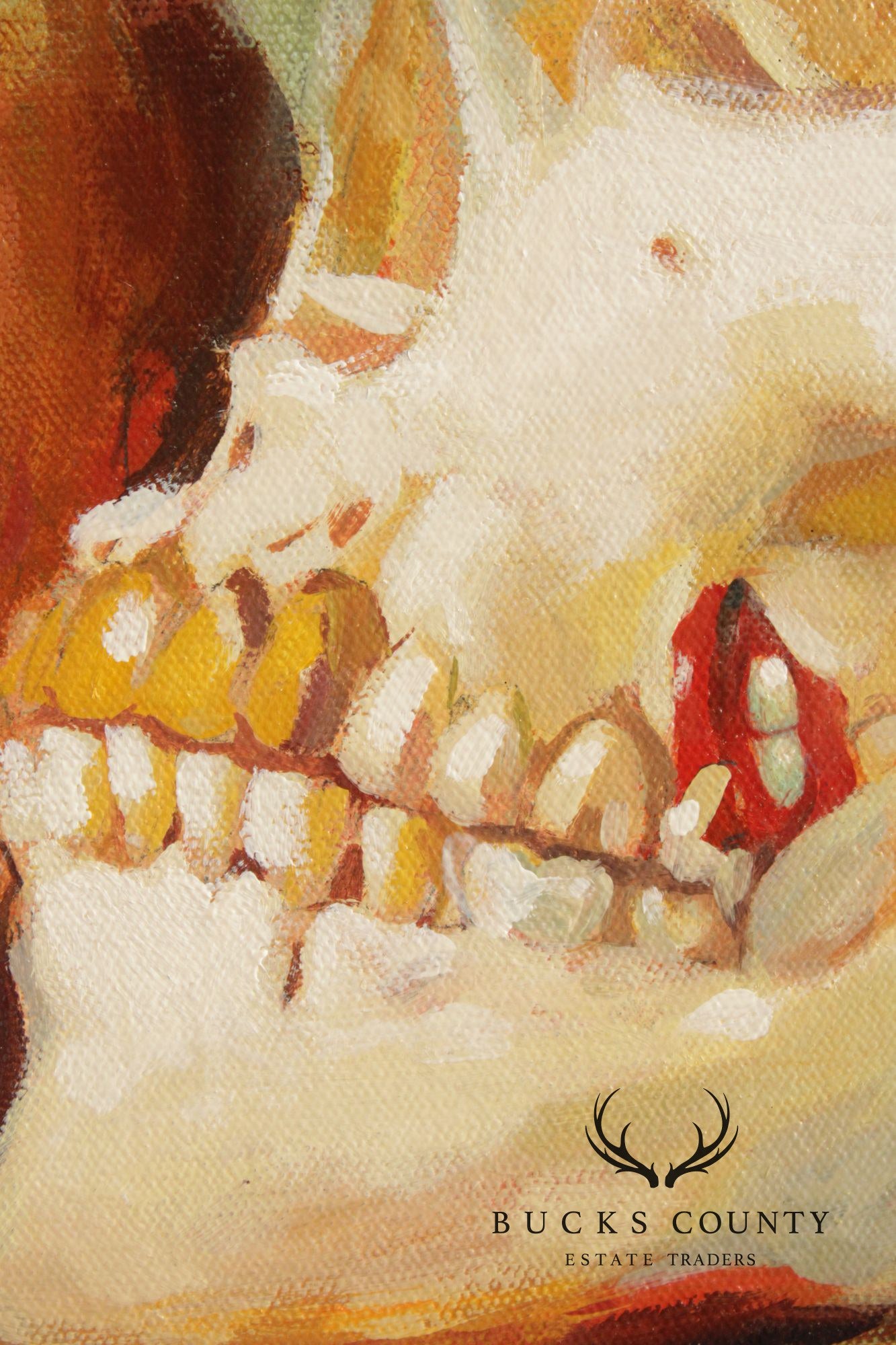 Shawn Barber Oil Painting, 'Multiple Skull Heads'