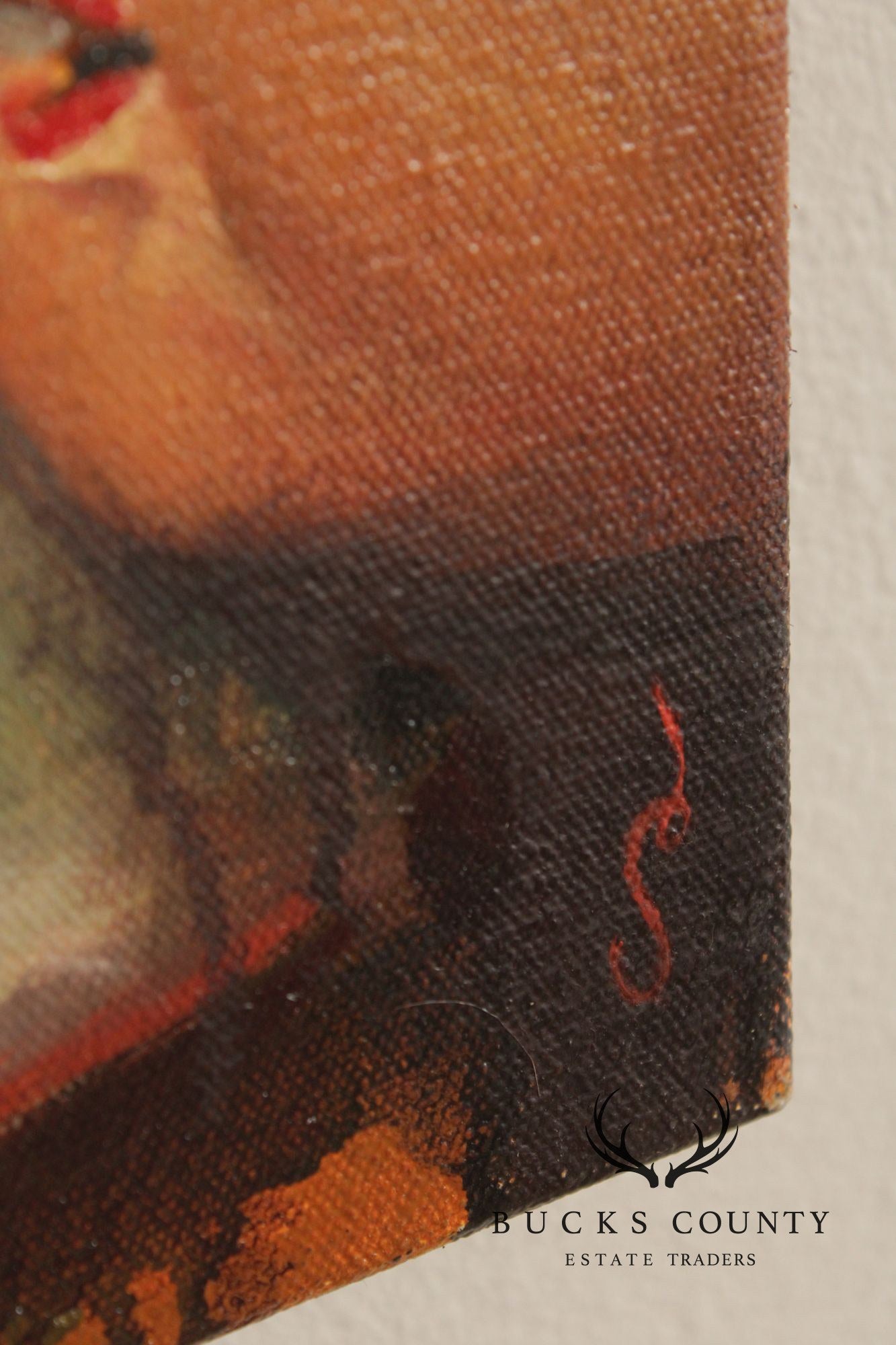 Shawn Barber Oil Painting, 'Multiple Skull Heads'