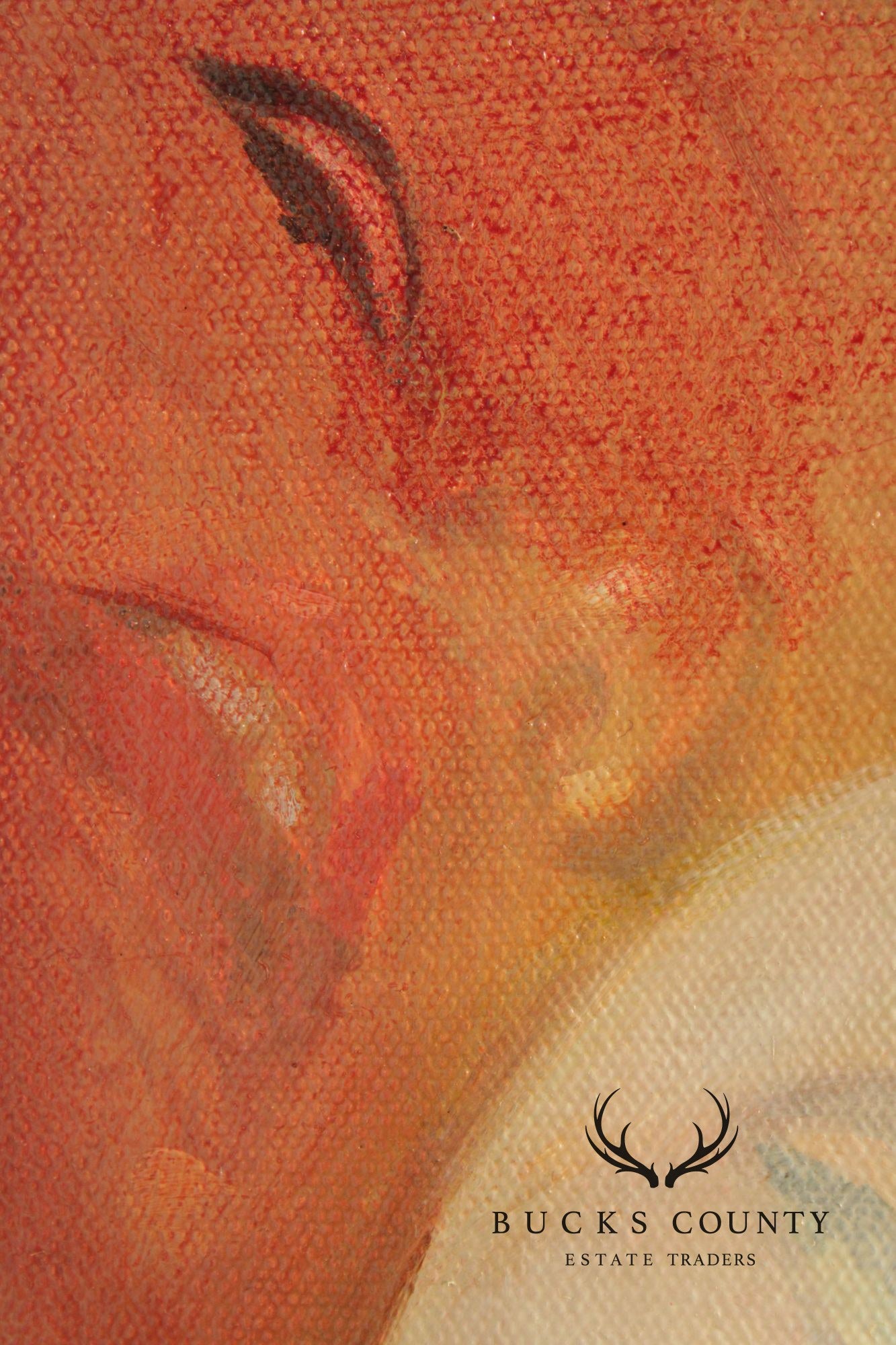 Shawn Barber Oil Painting, 'Multiple Skull Heads'