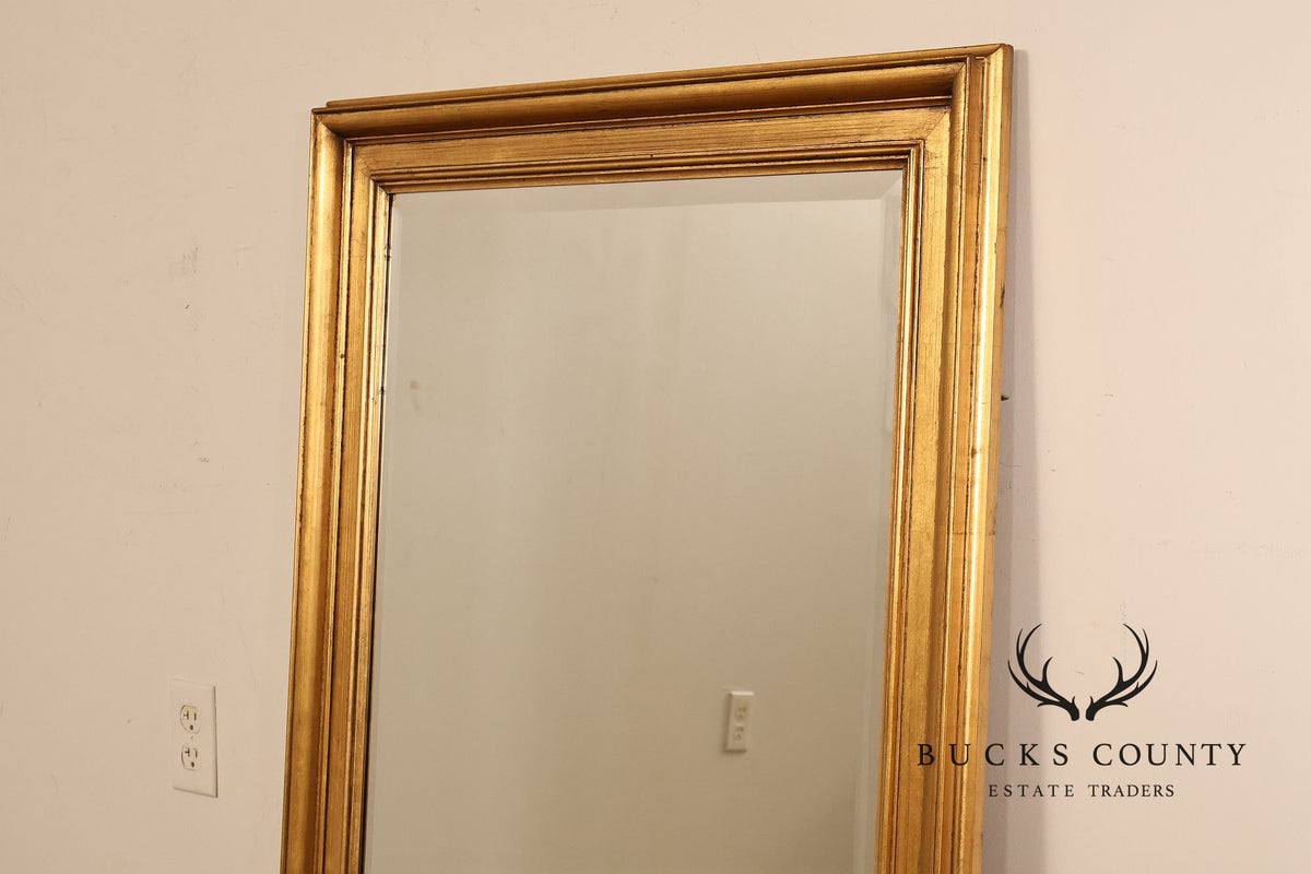 Traditional Gold Gilt Frame Beveled Wall Mirror