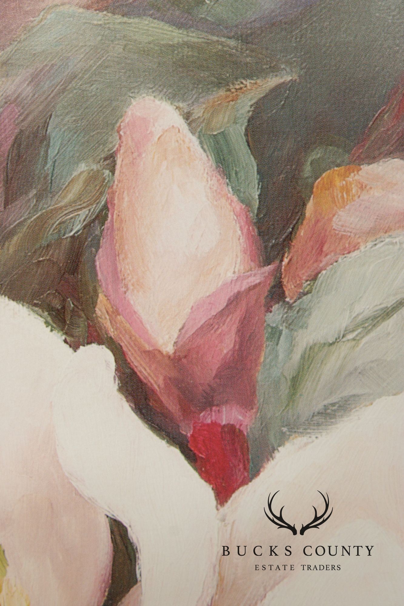 Della Storms Signed Print, 'Midnight Magnolia'