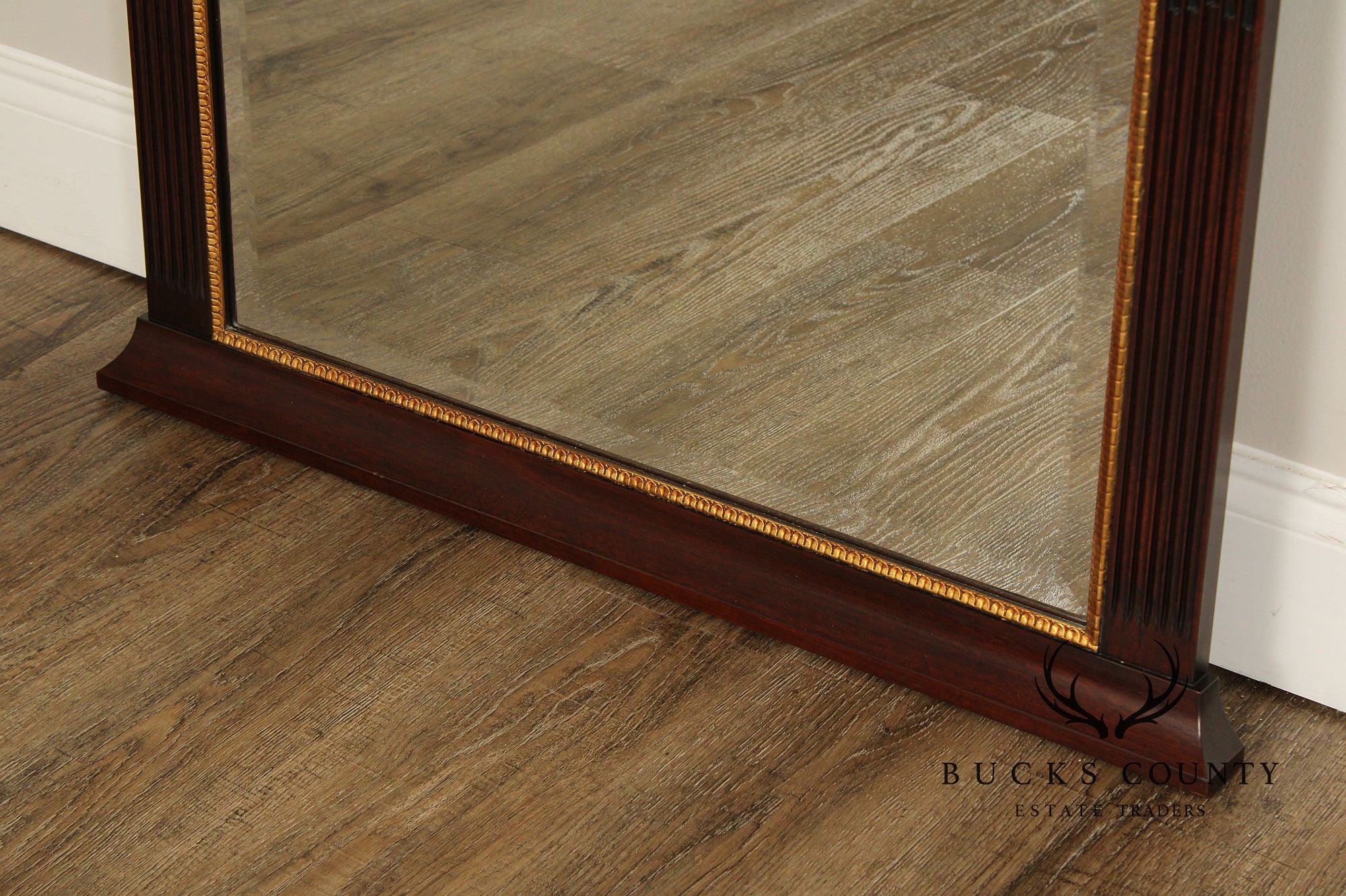 Henkel Harris Georgian Style Mahogany Dresser Mirror