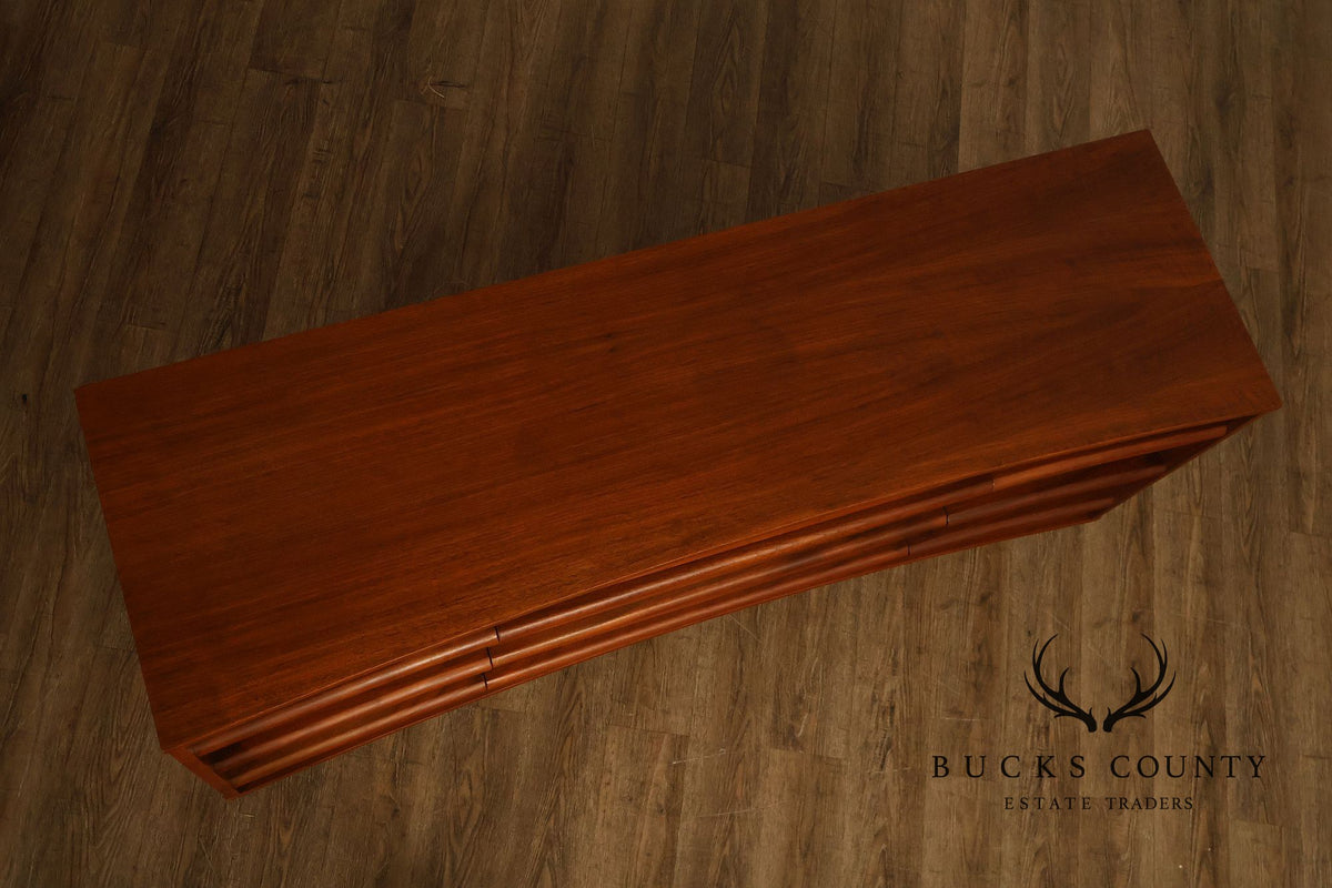 Young Manufacturing Mid Century Modern Walnut Sideboard