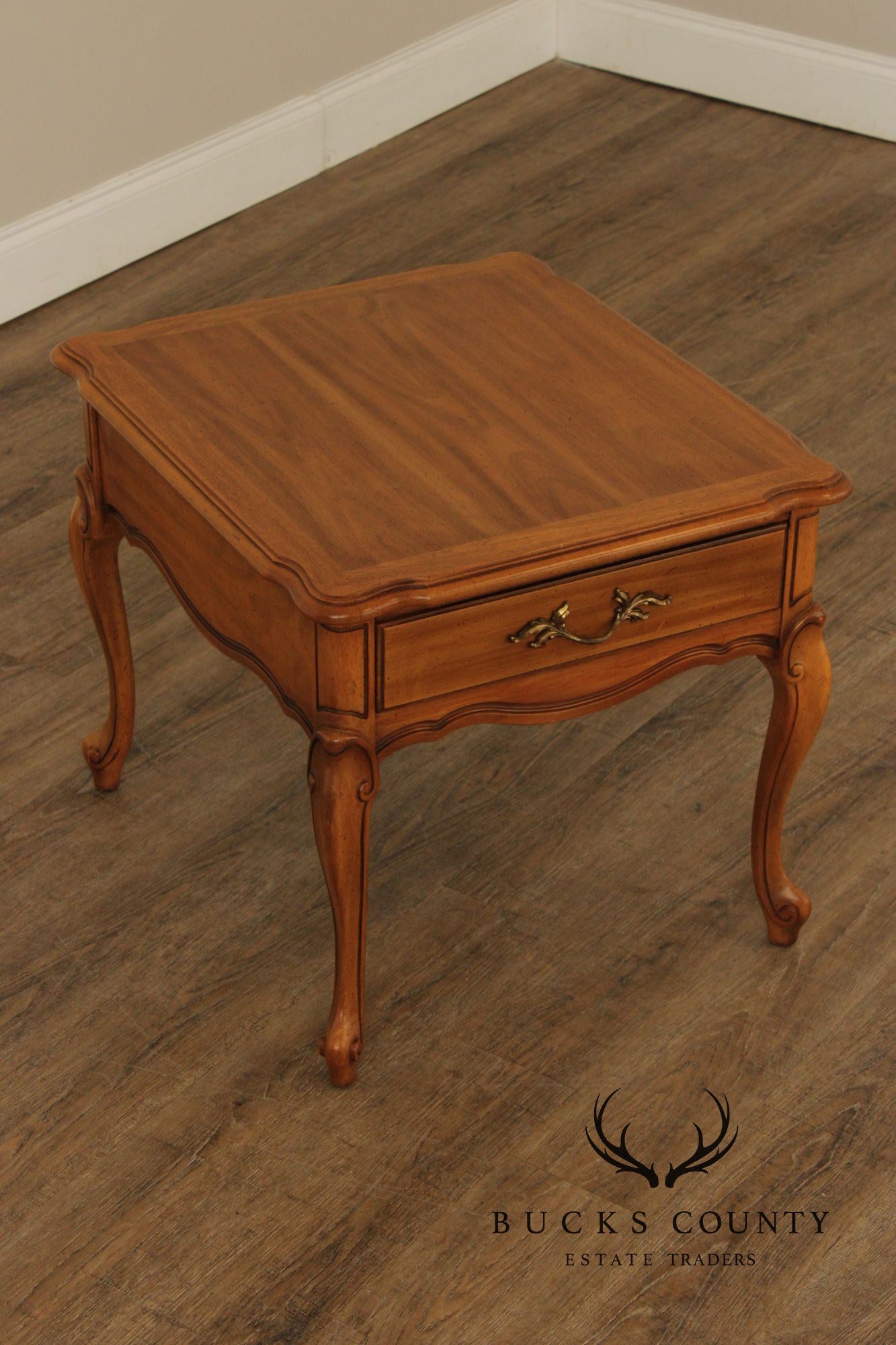 American of Martinsville French Provincial Style Pair of End Tables