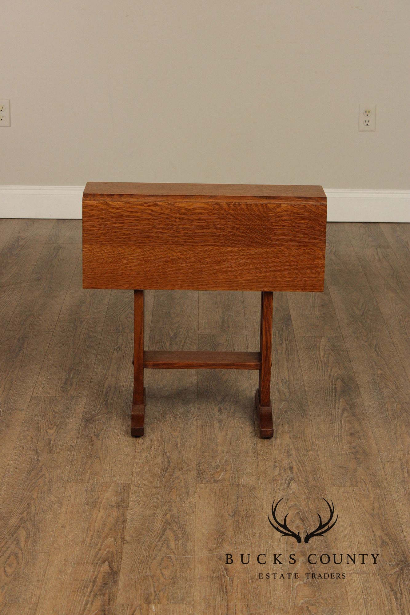 Stickley Mission Collection Oak Drop Leaf Table