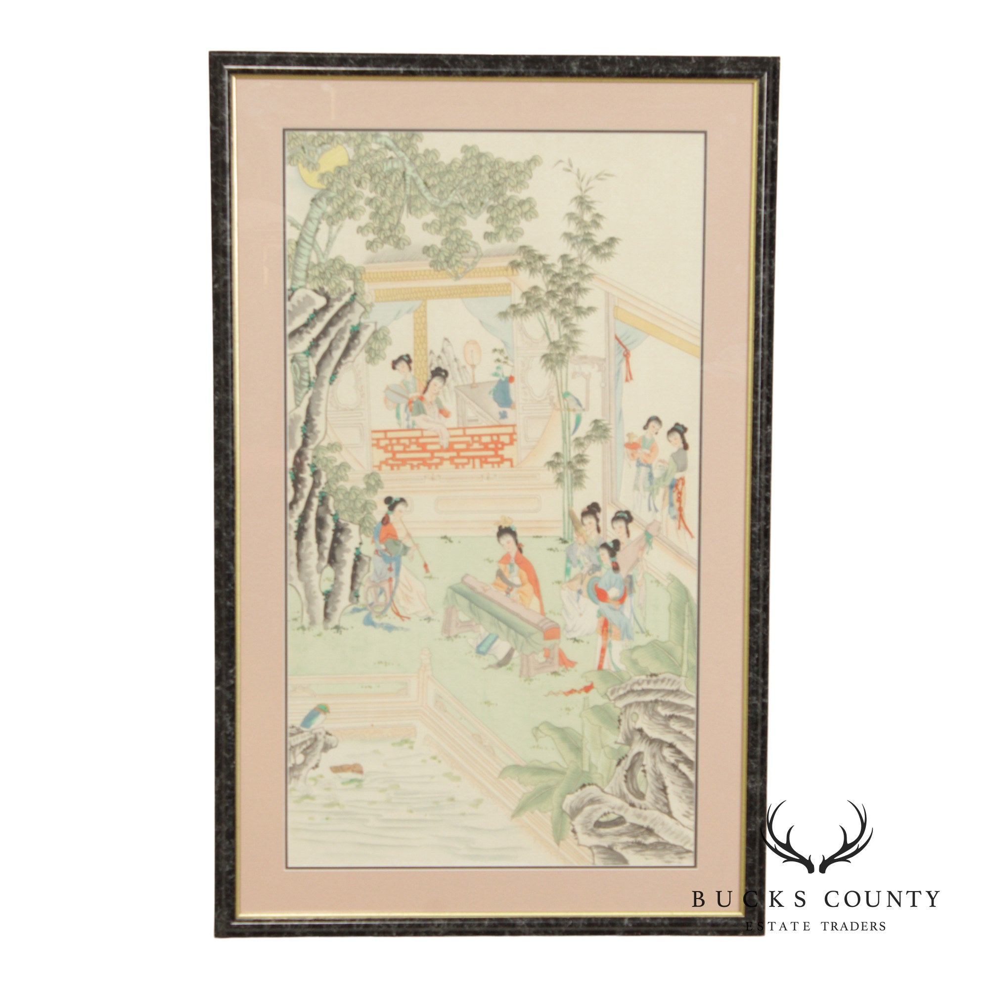 Chinese School Framed Print, Musicians