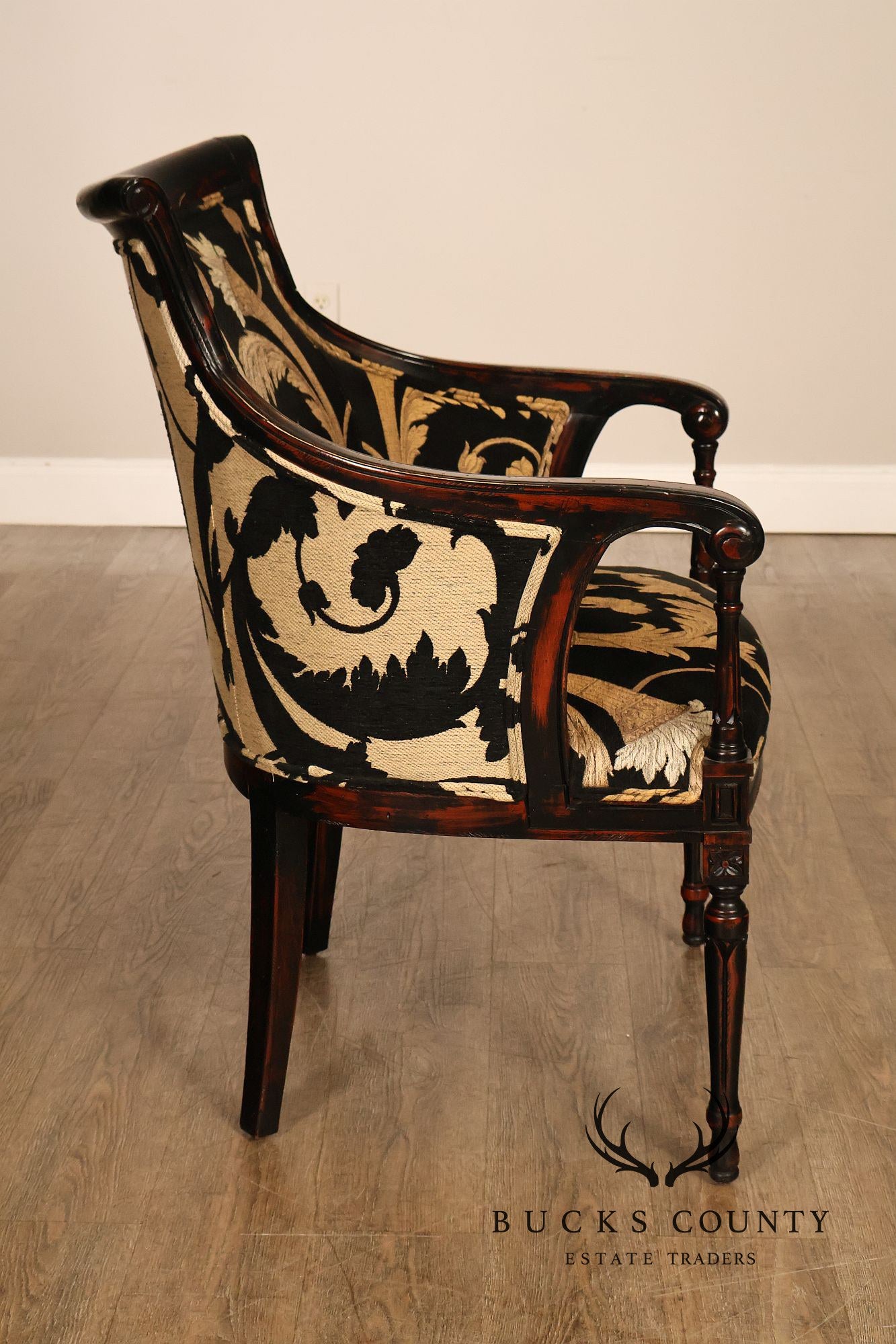 French Louis XVI Style Pair of Armchairs