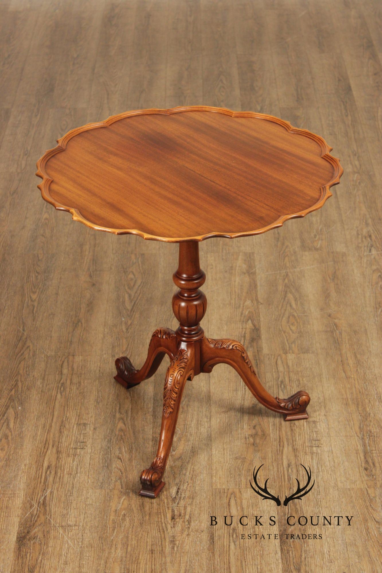 Georgian Style Mahogany Tilt Top Table
