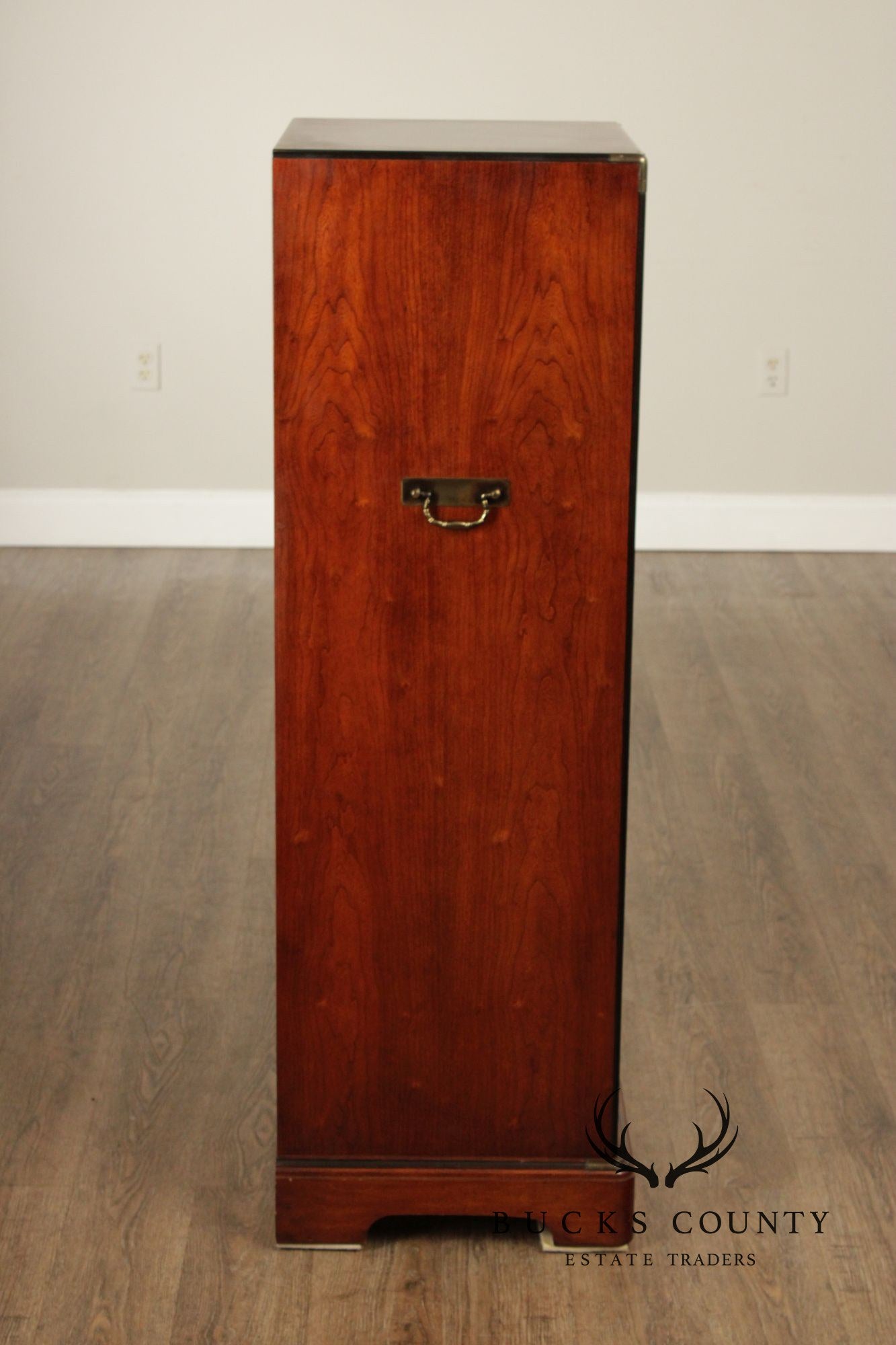 National Mt. Airy Campaign Style Cherry Tall Lingerie Chest