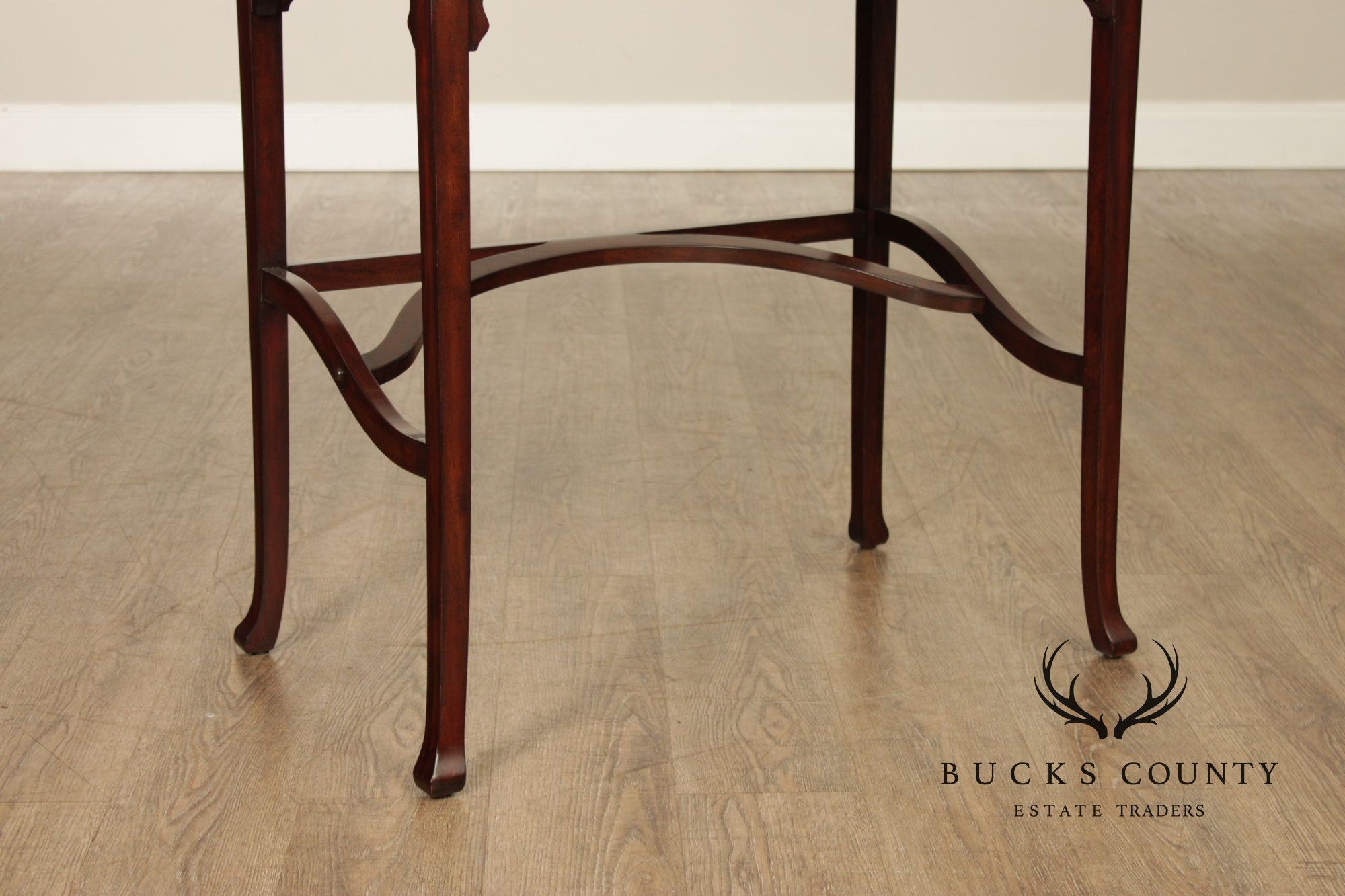 Theodore Alexander Mahogany Flip Top Writing Desk