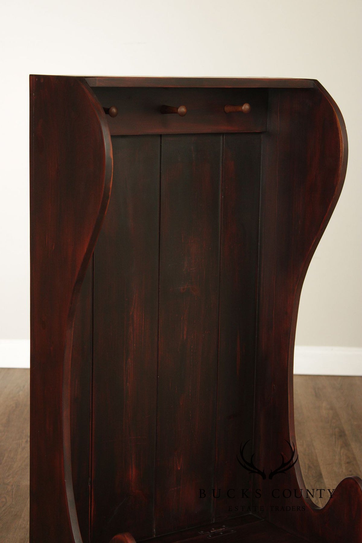 Bobby’s Rule Handcrafted Pine Hall Tree Bench With Storage