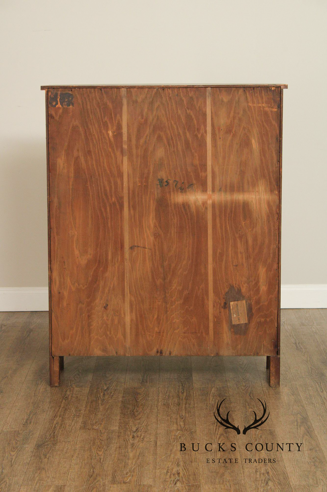 Antique Mission Oak Arts & Crafts Glass Door Bookcase
