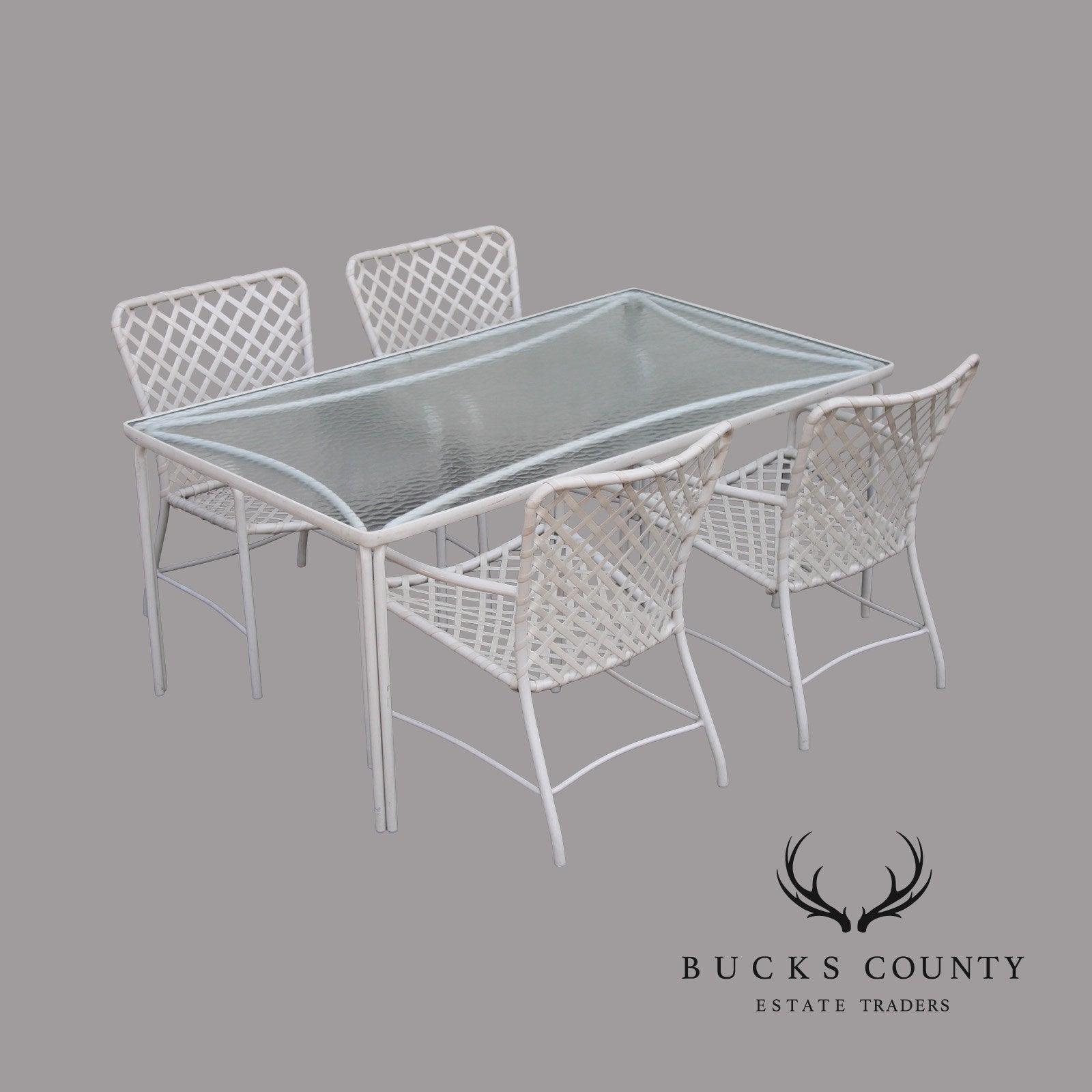 Brown Jordan 'Tamiami' Outdoor Patio Five-Piece Dining Set