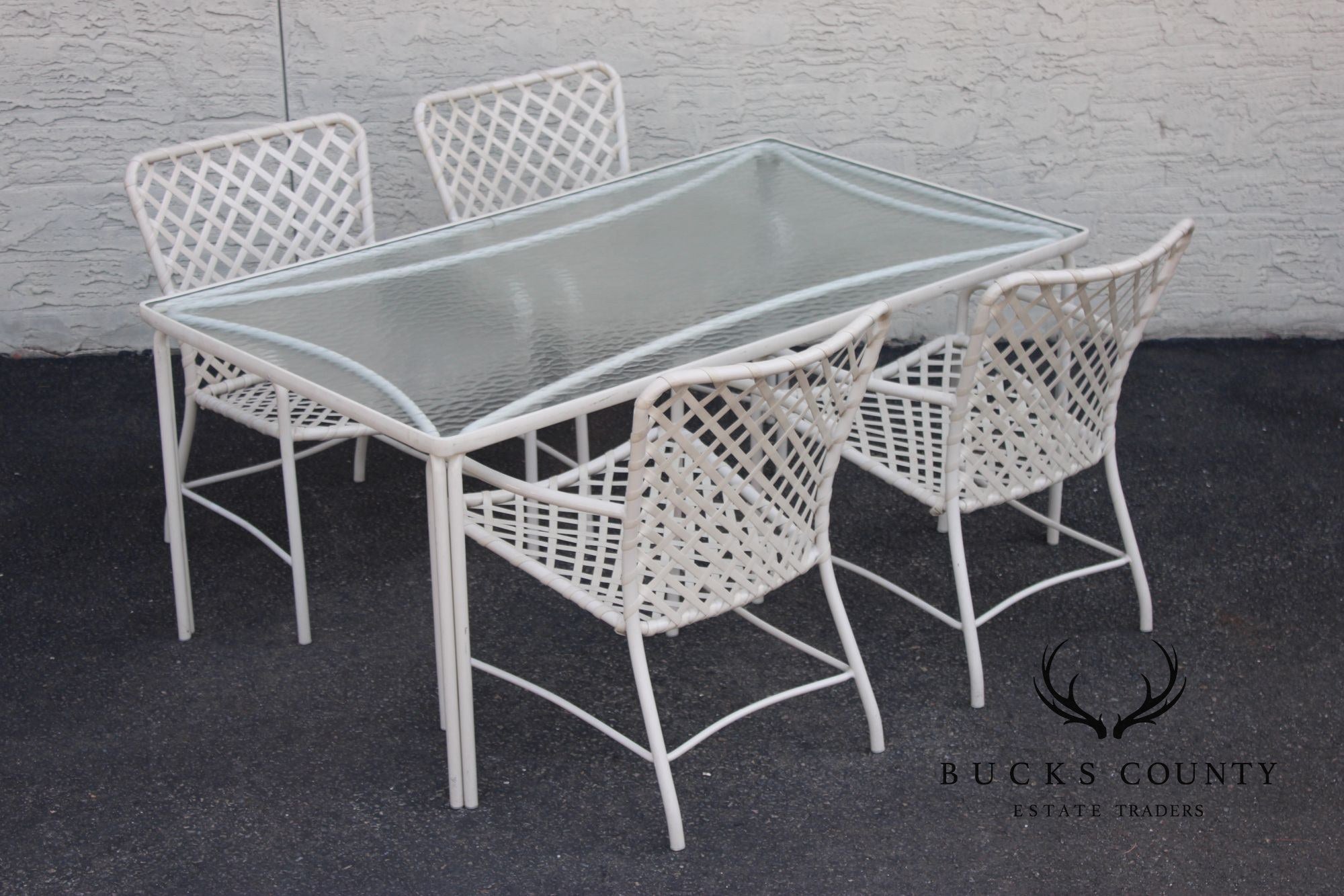 Brown Jordan 'Tamiami' Outdoor Patio Five-Piece Dining Set