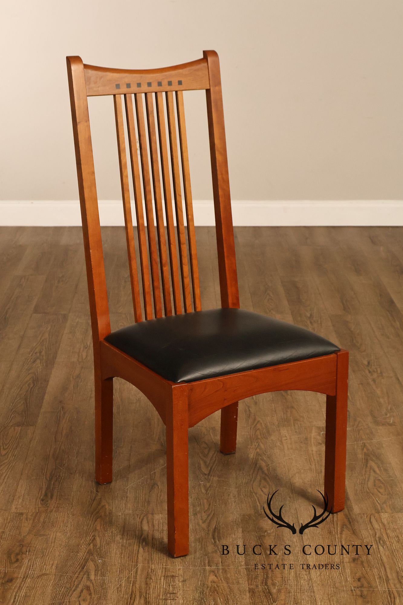 Stickley 21st Century Collection Set of Six Cherry Dining Chairs