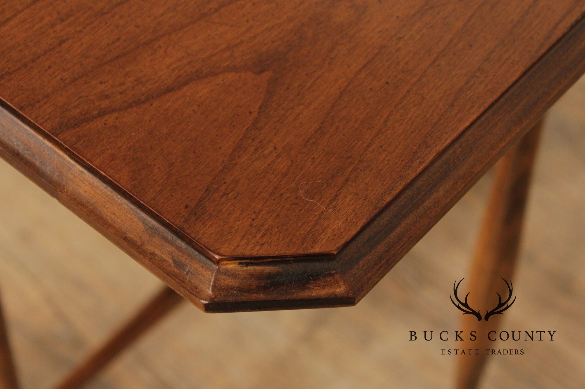Brandt Furniture Cherry Drop-Leaf Sutherland Side Table