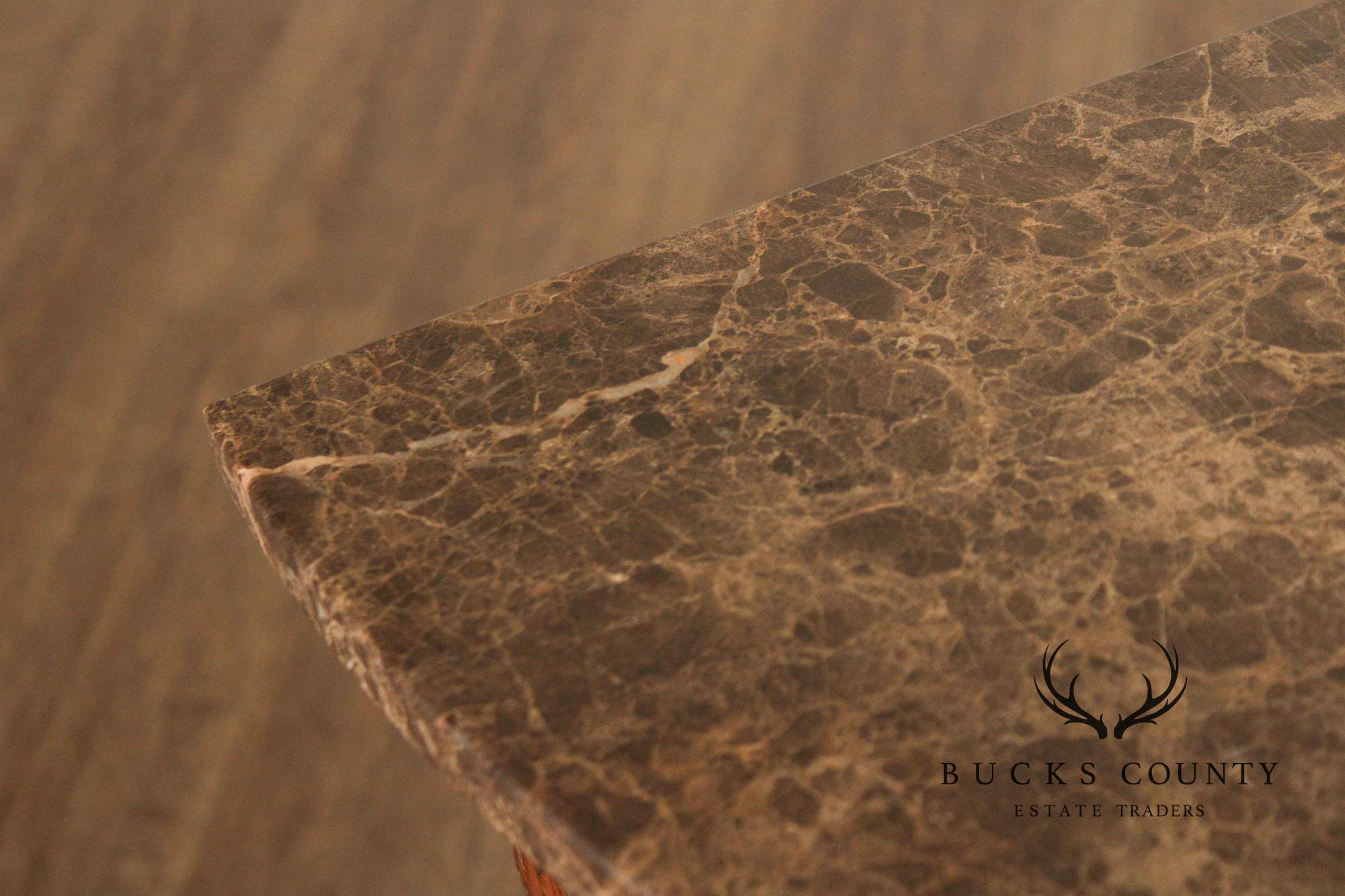 Century Furniture 'Venice Collection' Pair of Marble Top Consoles