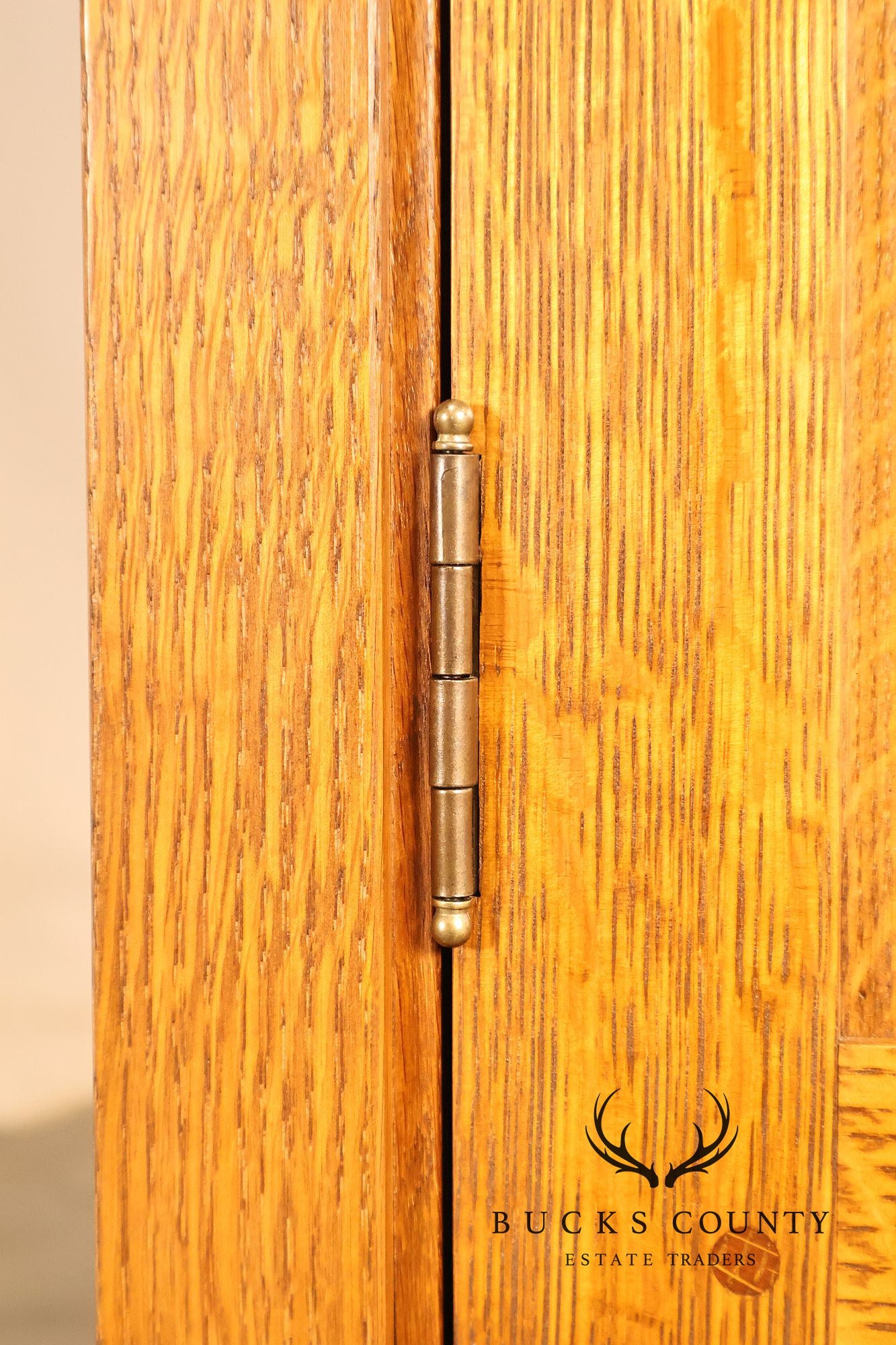 Stickley Mission Collection Oak Entertainment Armoire