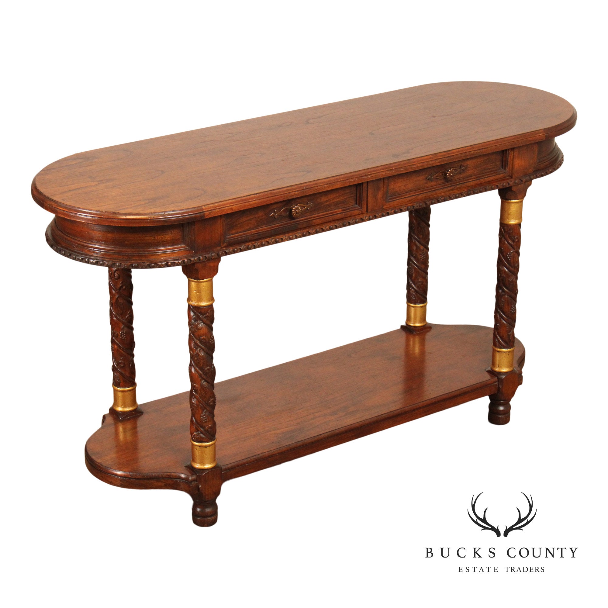 Continental Style Narrow Console Table or Server