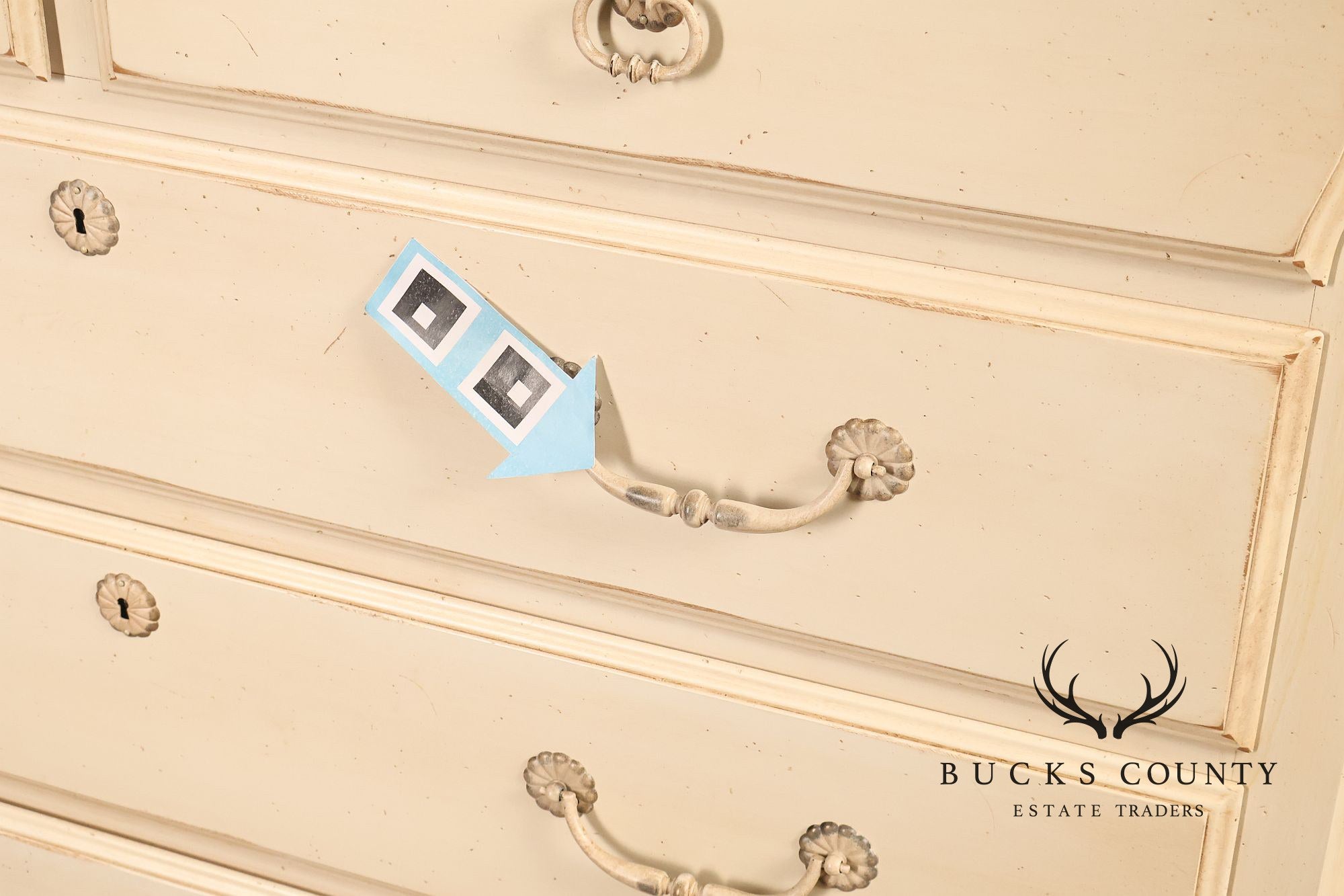 Ethan Allen 'Country French' Painted Chest of Drawers