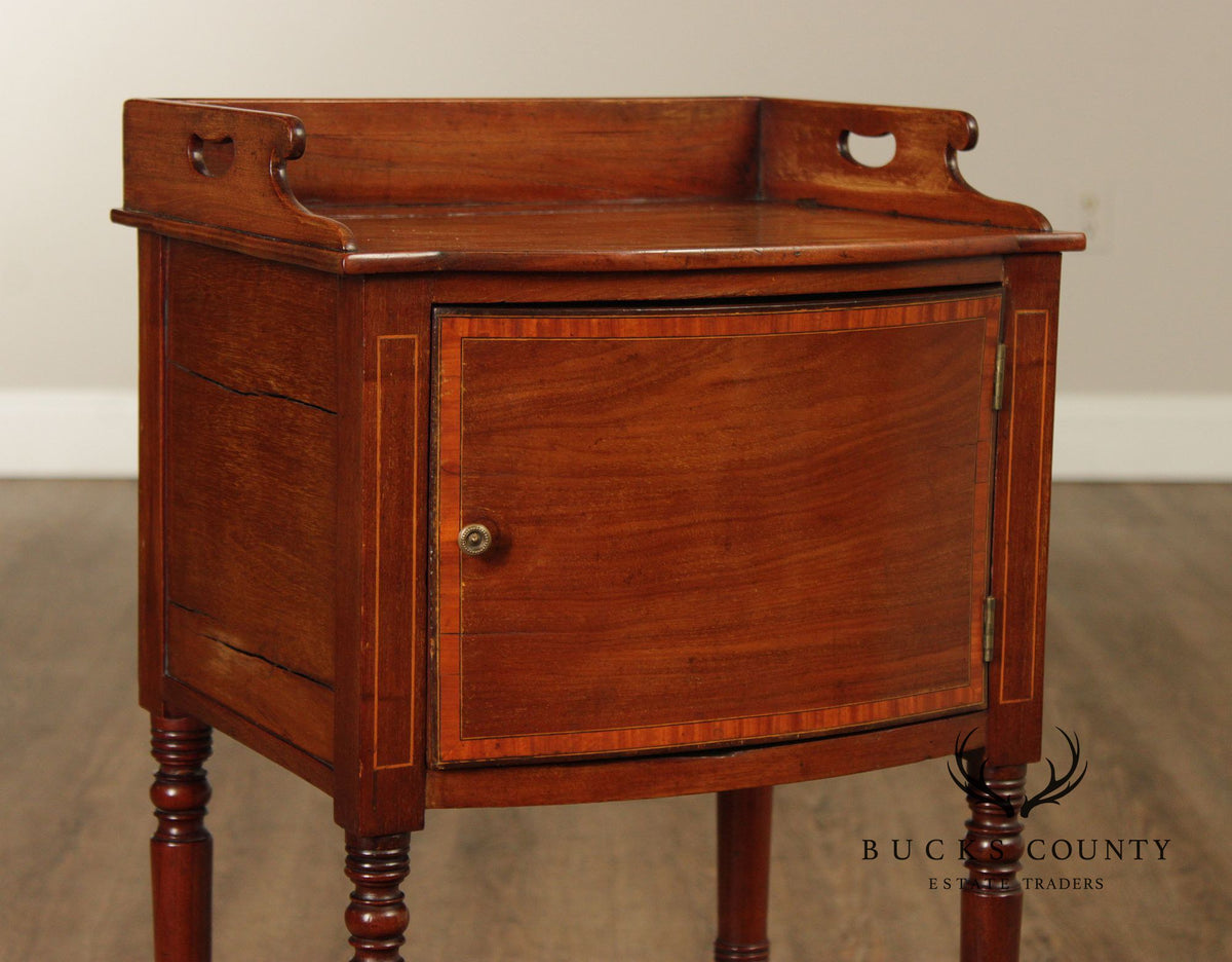 Vintage Georgian Style Mahogany Pot Cupboard