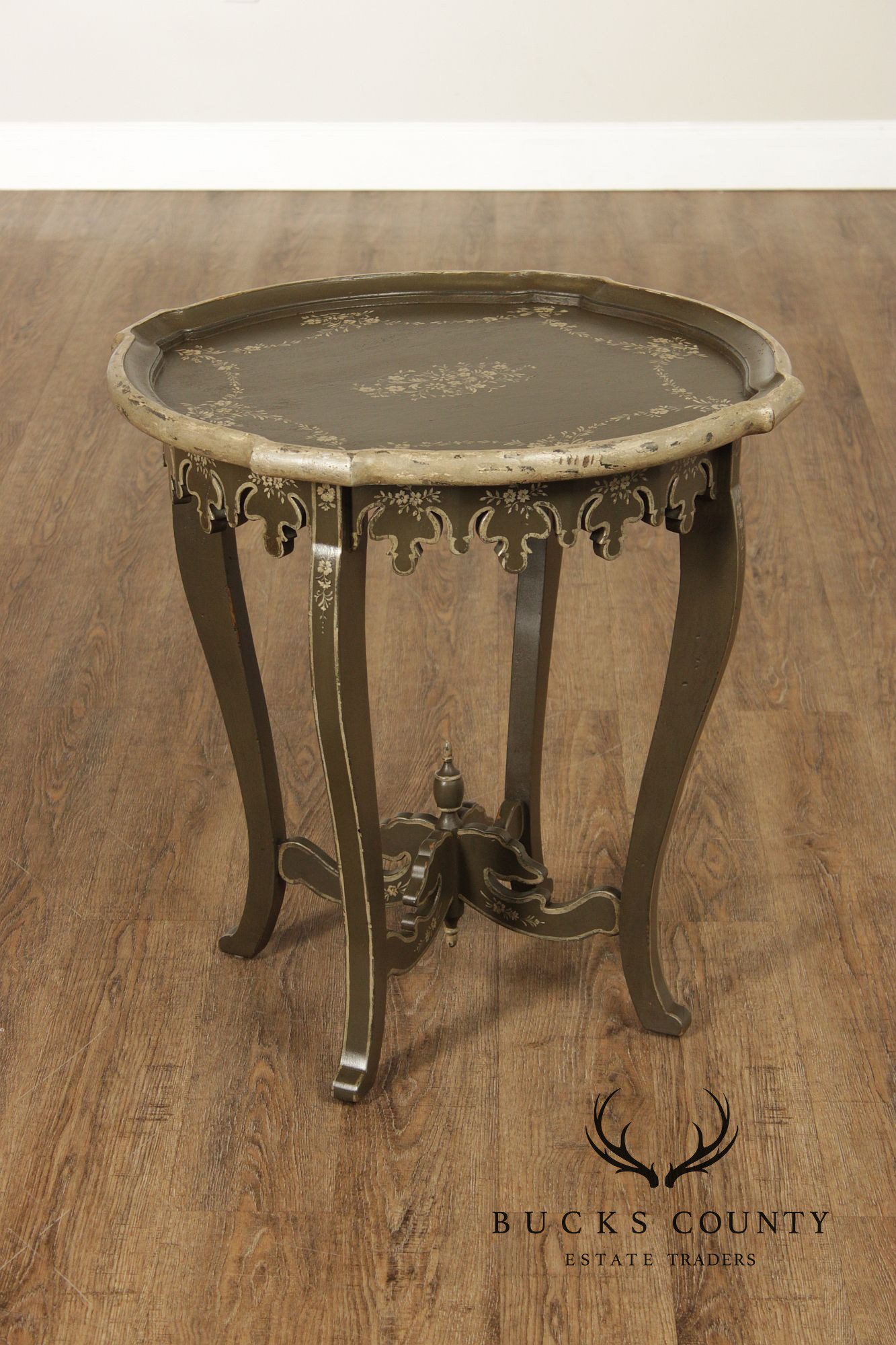 Amy Howard Collection Italian Florentine Style Side Table