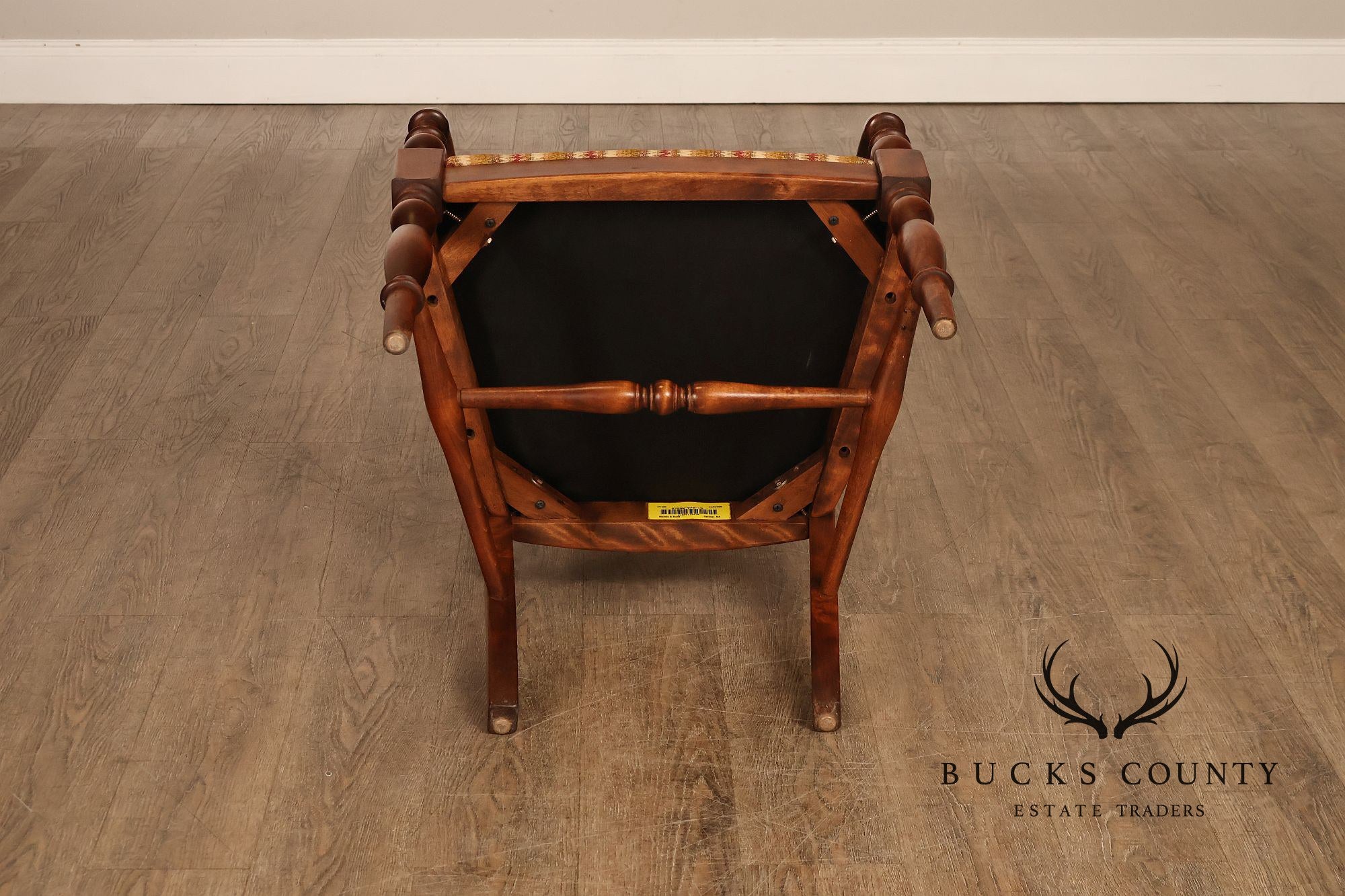 Nichols & Stone Set Of Six Solid Maple Dining Chairs