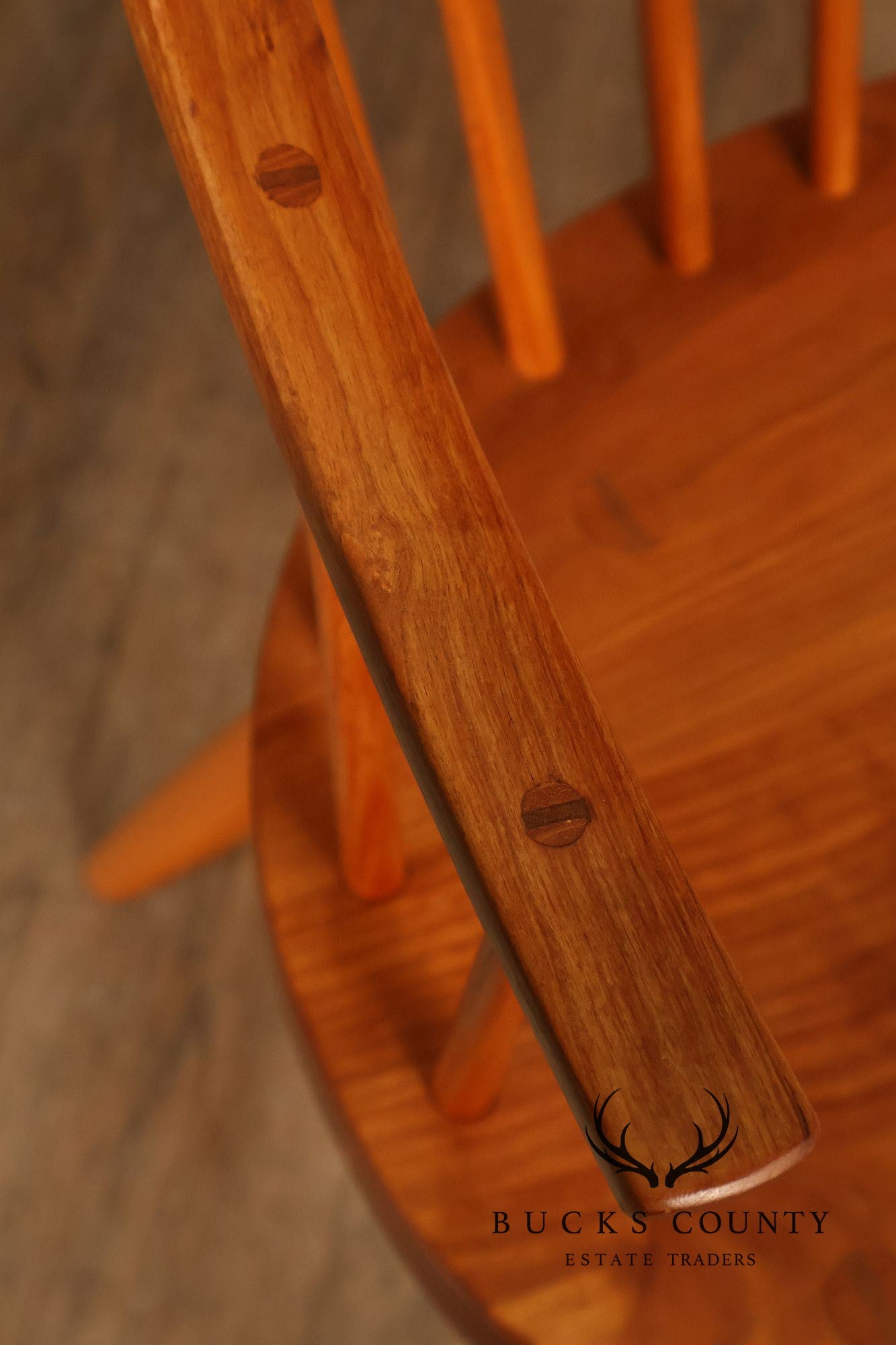Thomas Moser Set Of Eight Continuous Arm Dining Chairs