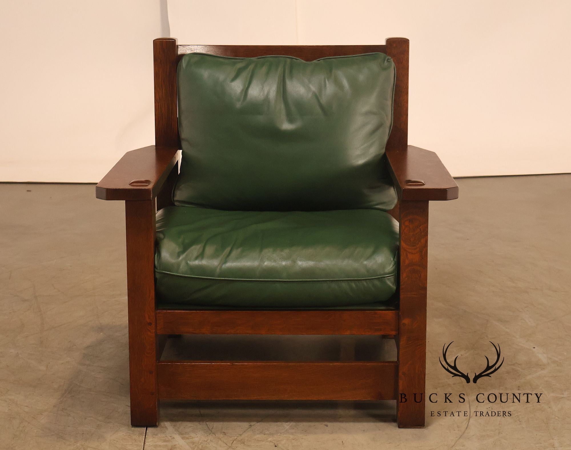 Stickley Mission Collection Oak Eastwood Lounge Chair