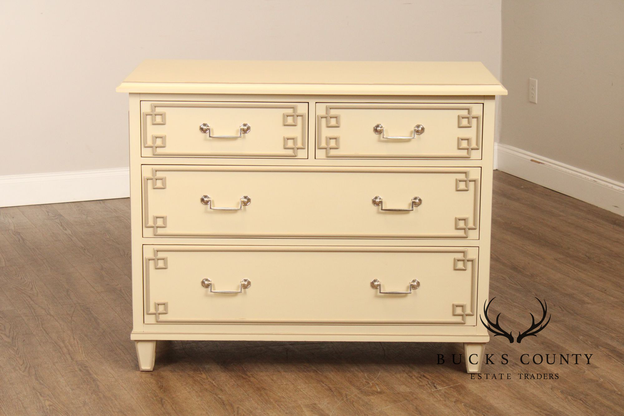 Hickory Chair Historical James River Plantation Painted Chest of Drawers