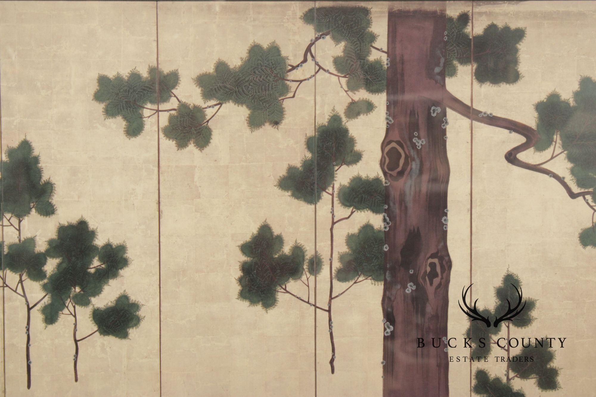 Suzuki Kiitsu Vintage Japanese Print, 'Hinoki Cypress Tree'
