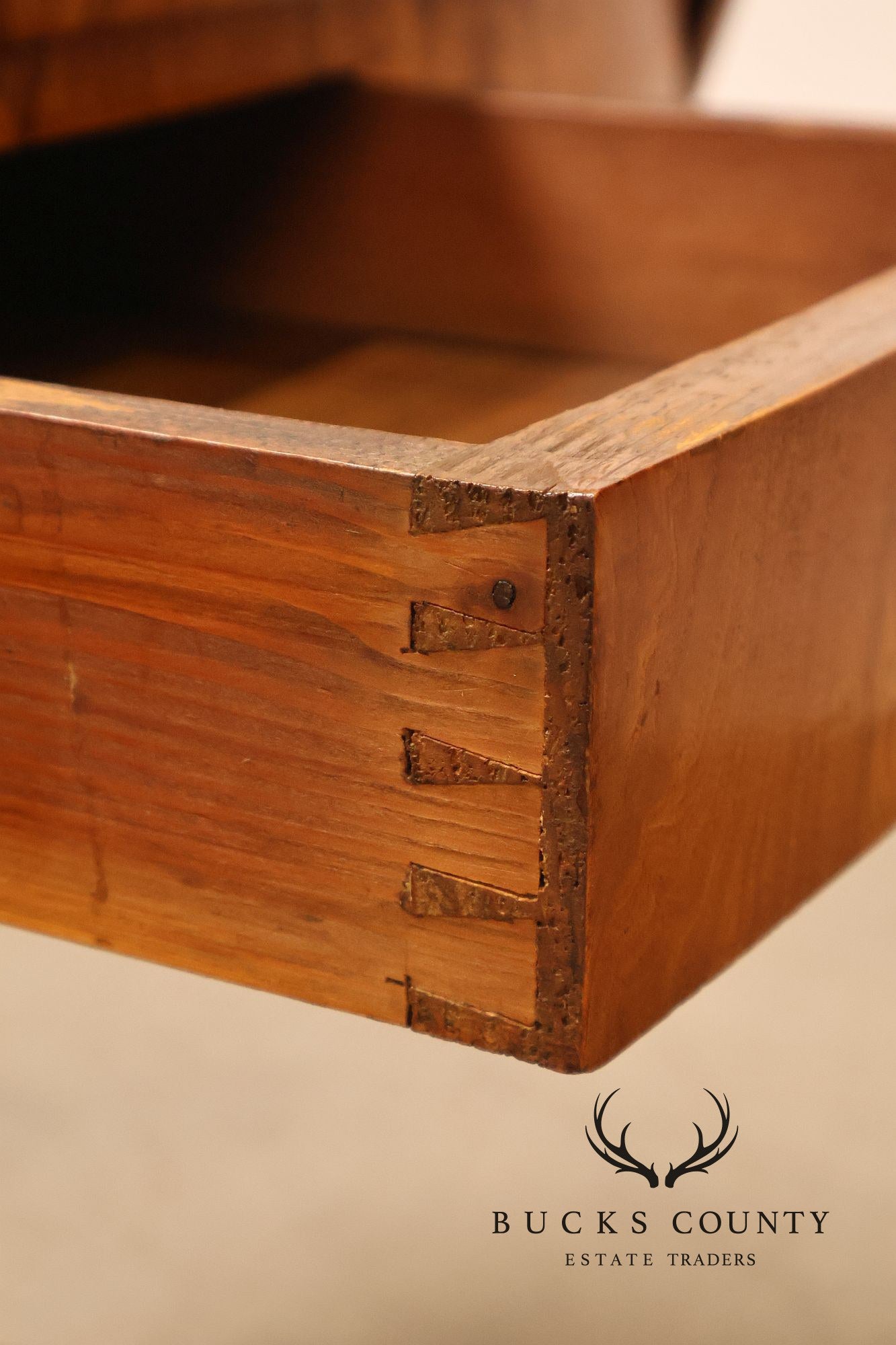 Antique Burlwood Biedermeier Drop Leaf Table